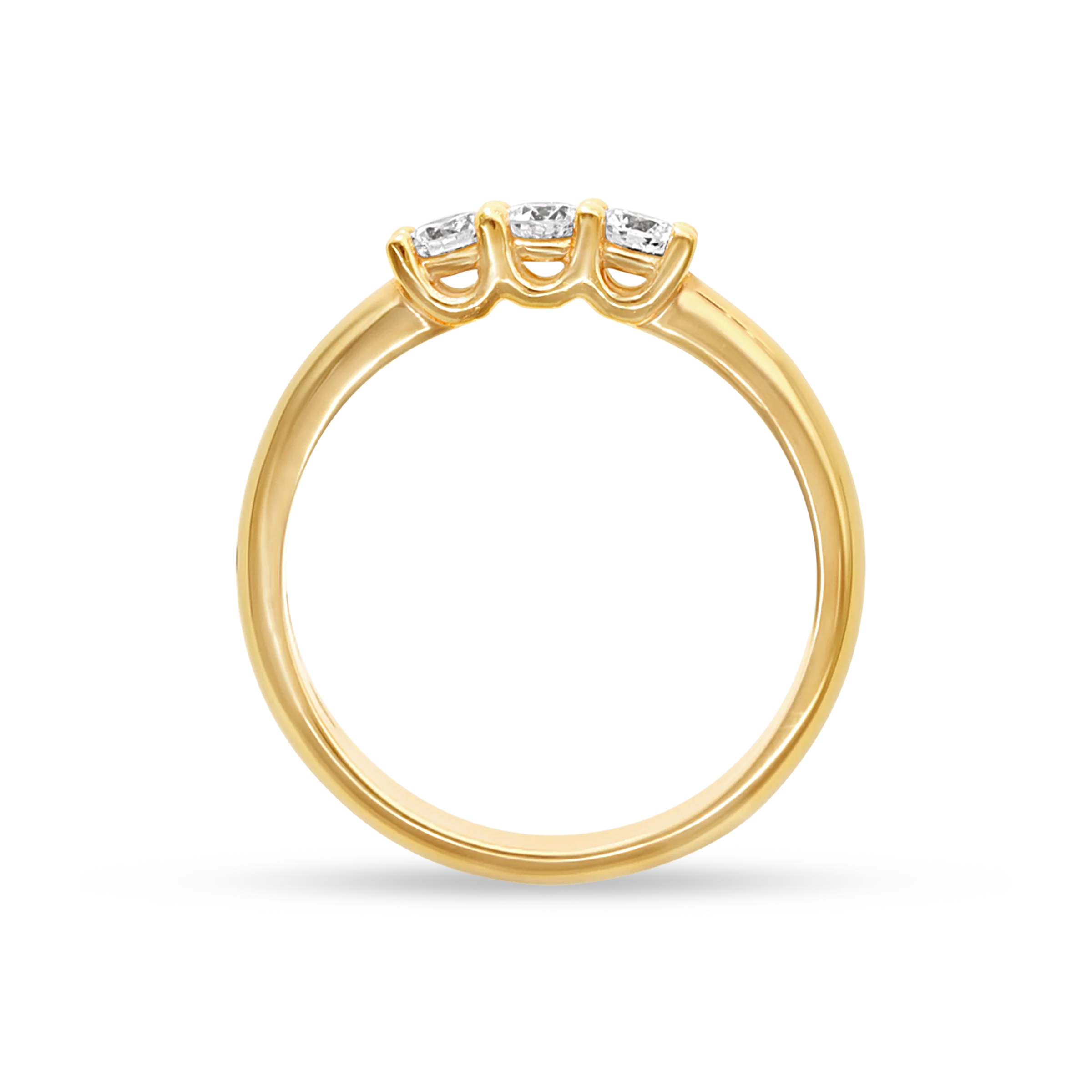 TRILOGY DIAMOND ENGAGEMENT RING - Image 3