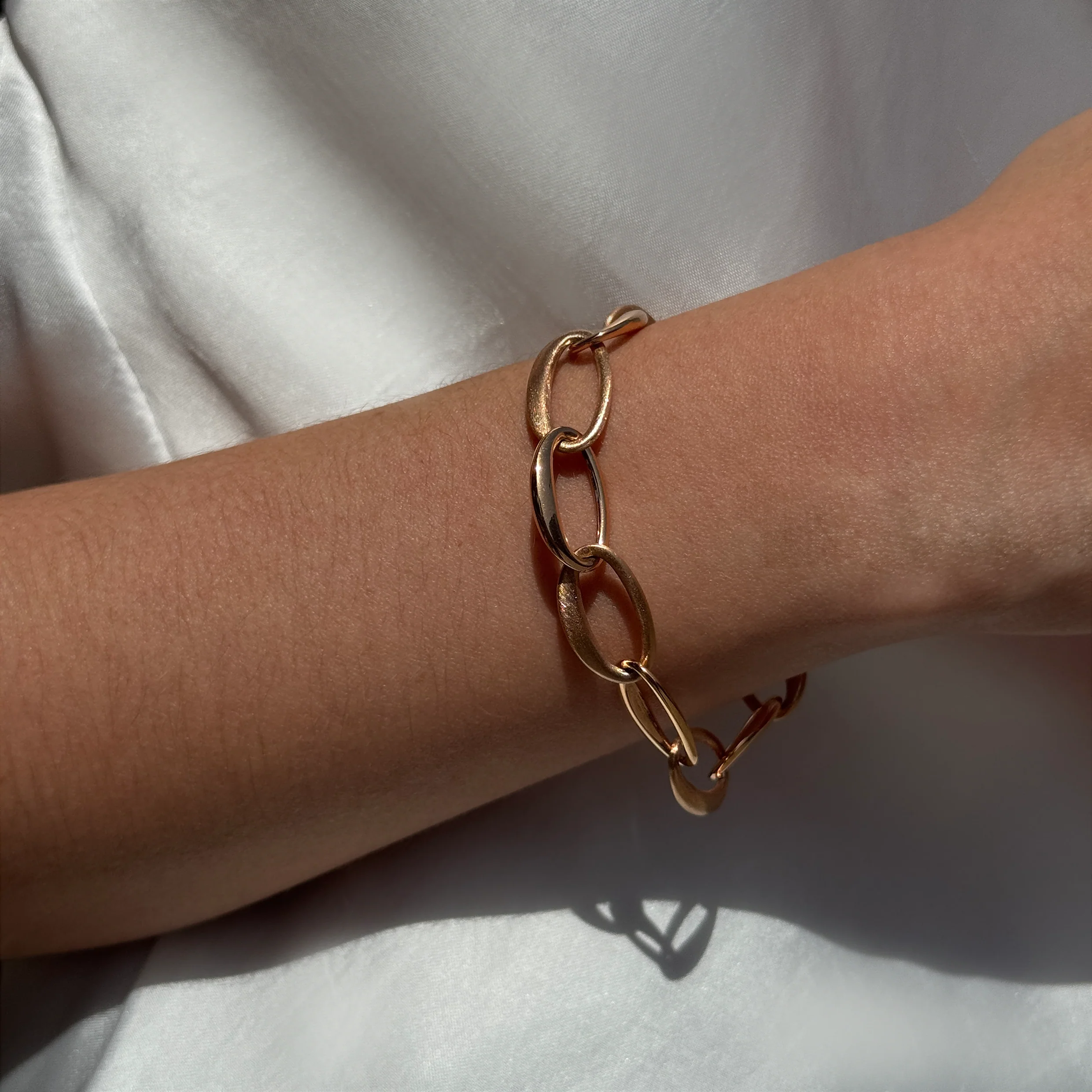 ROSE GOLD CHAIN BRACELET - Image 3