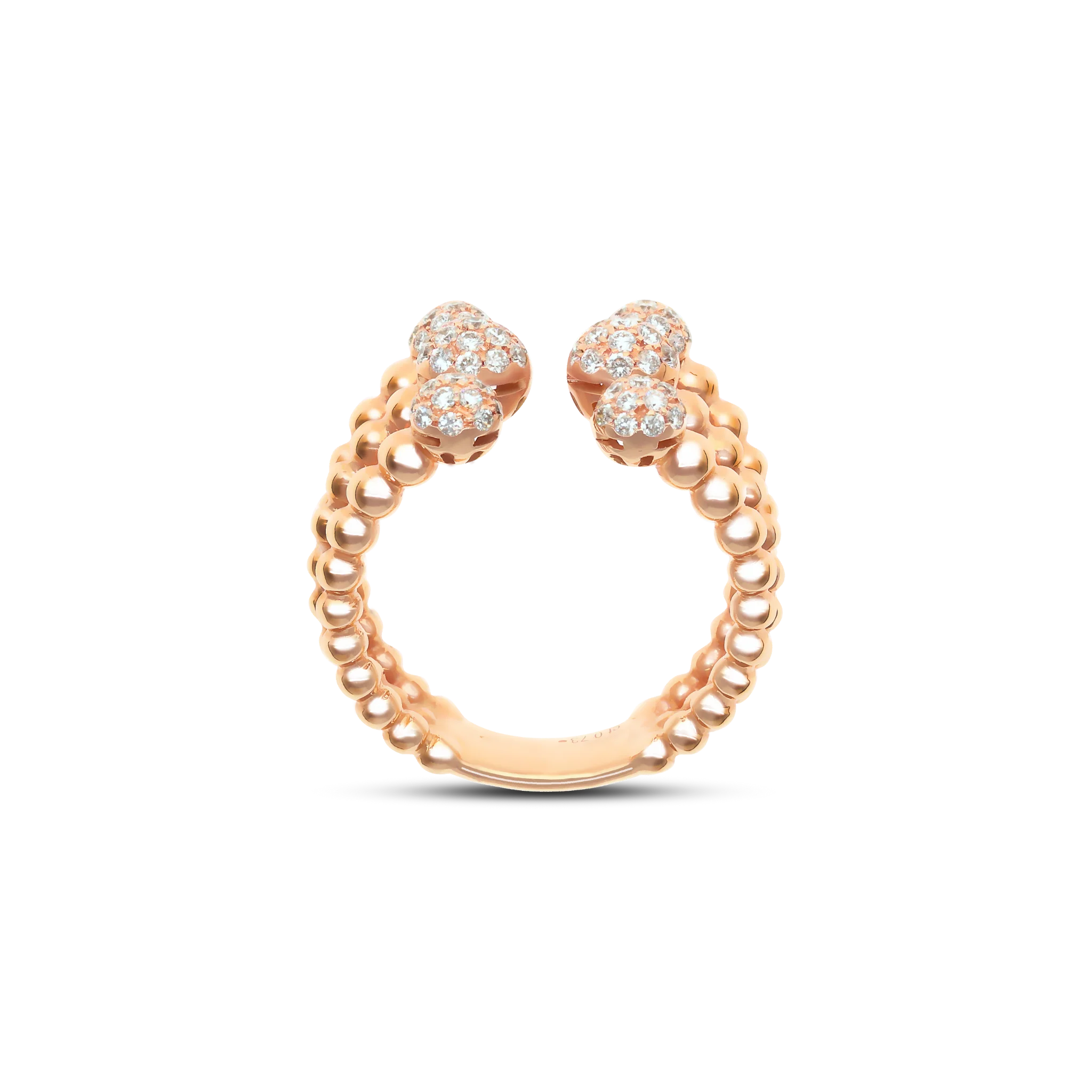WHITE DIAMOND CLUSTER RING - Image 3