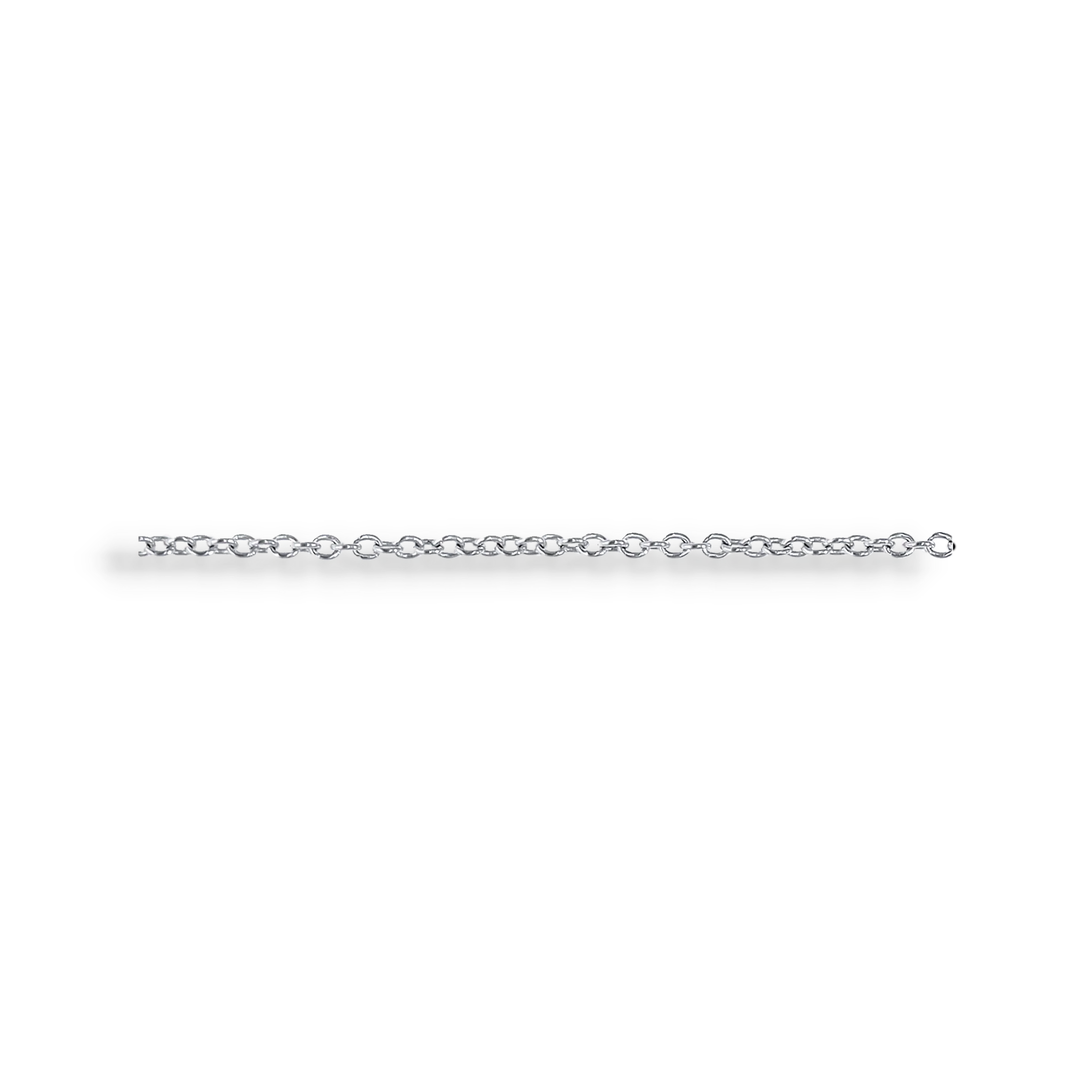 WHITE DIAMOND CLUSTER NECKLACE - Image 2