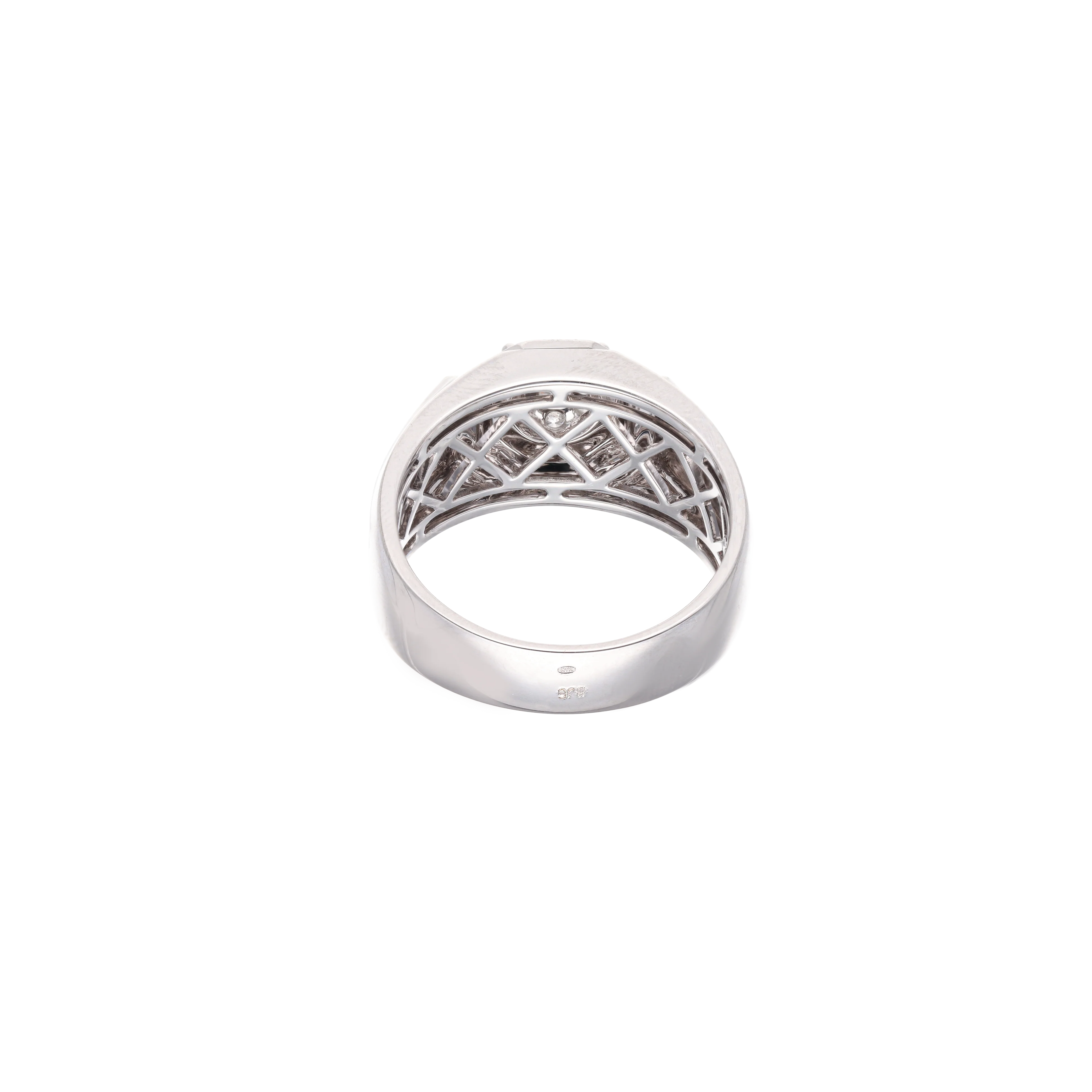 WHITE DIAMOND CLUSTER RING - Image 3
