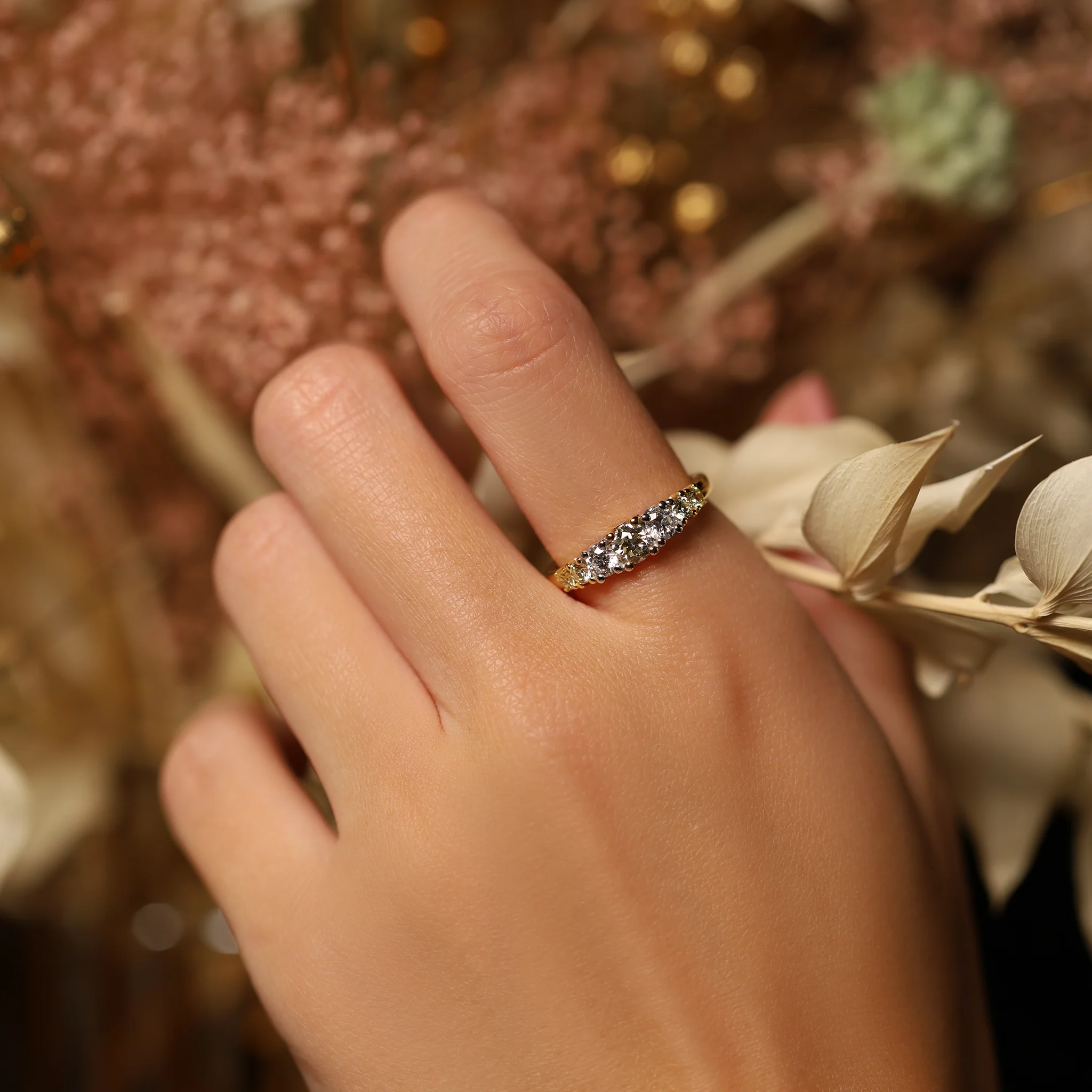 HALF ETERNITY ENGAGEMENT RING - Image 4