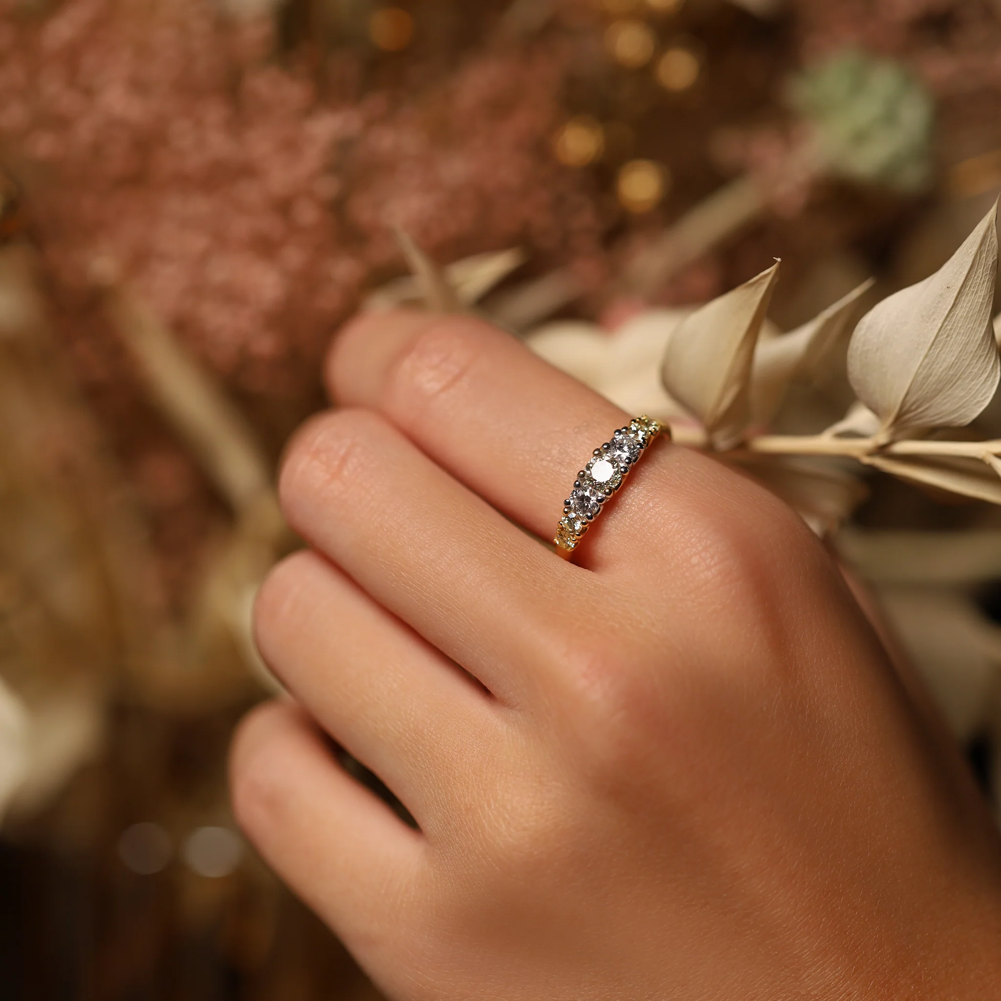 HALF ETERNITY ENGAGEMENT RING - Image 5