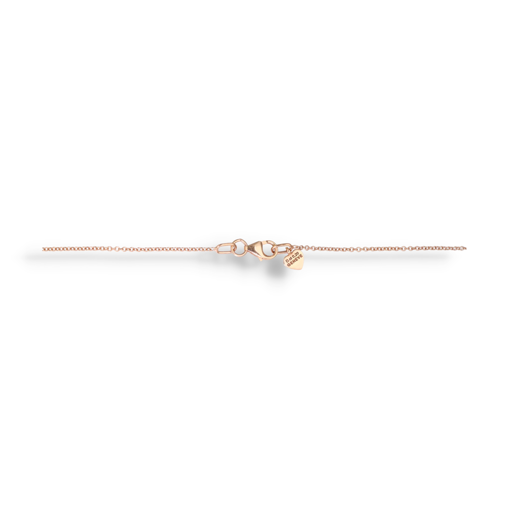 ROSE GOLD CLUSTER NECKLACE - Image 3