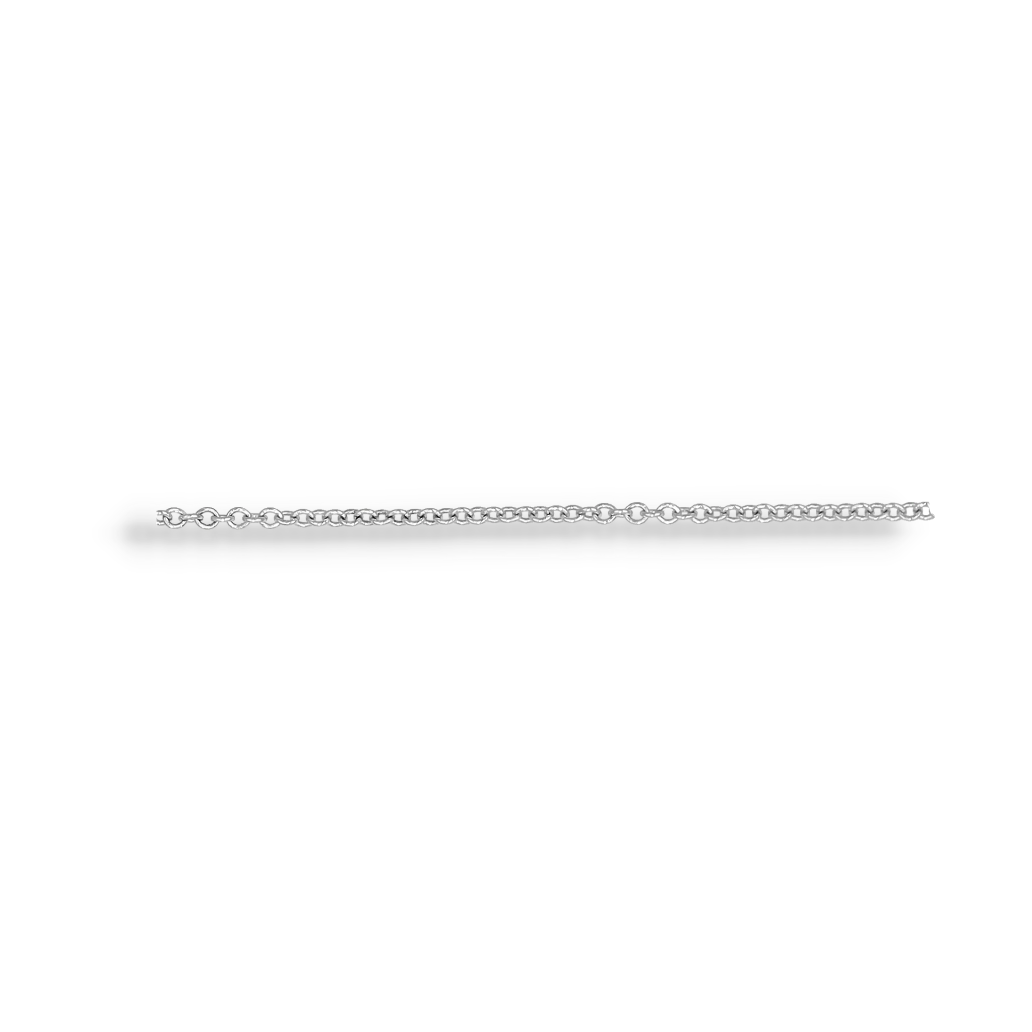 WHITE GOLD HALO NECKLACE - Image 2