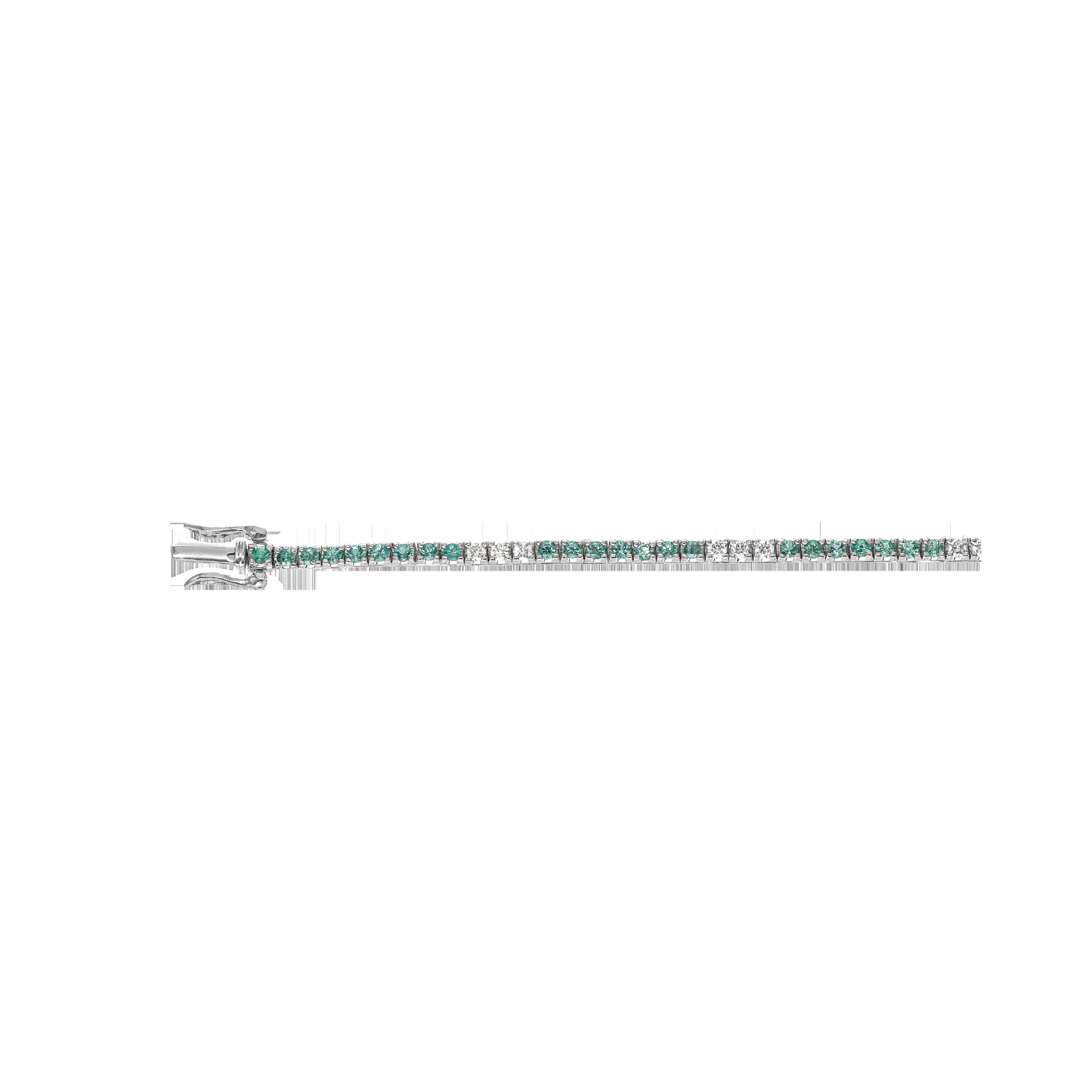WHITE GOLD TENNIS BRACELET - Image 2