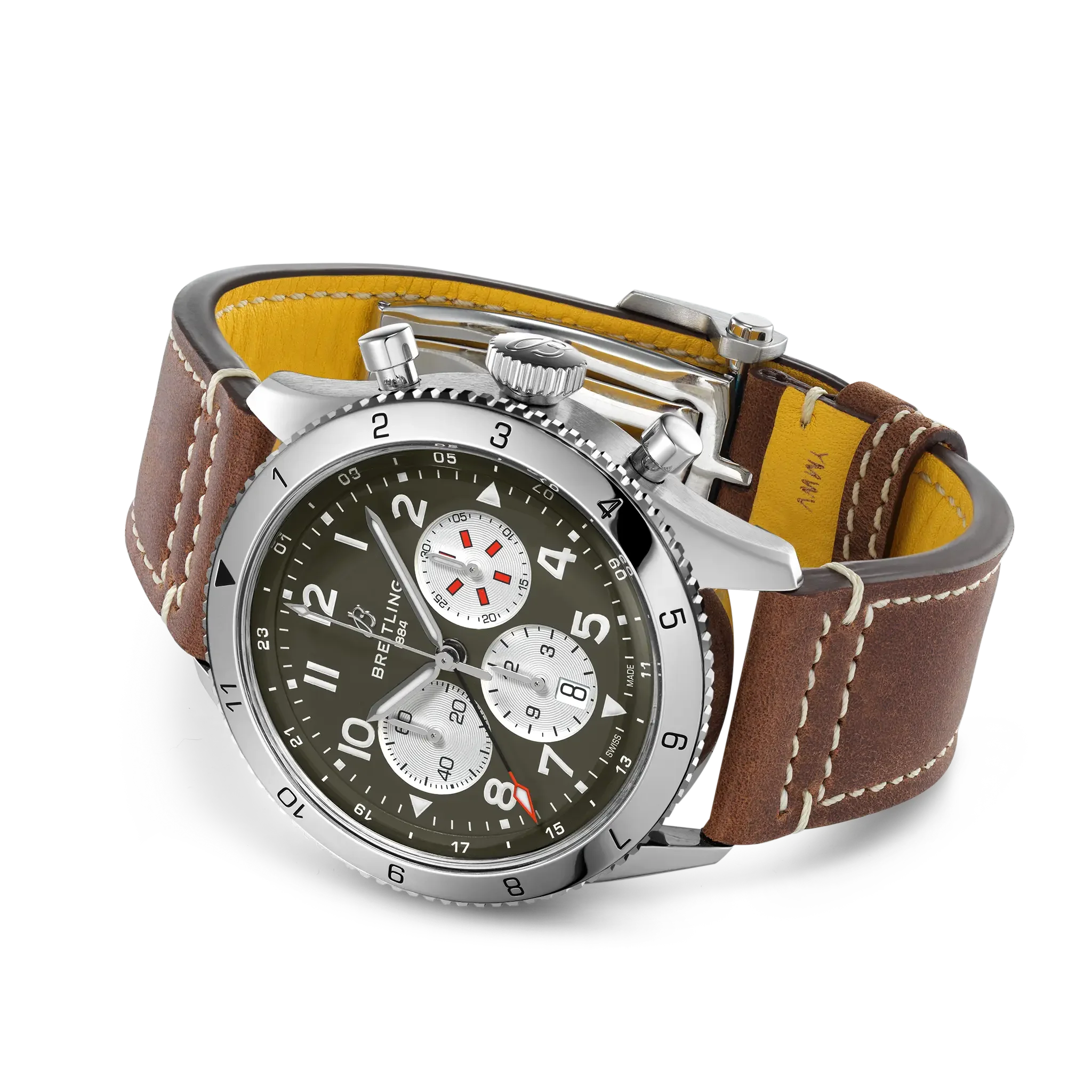 CLASSIC AVI SUPER AVI B04 CHRONOGRAPH GMT 46 CURTIS WARHAWK - Image 3