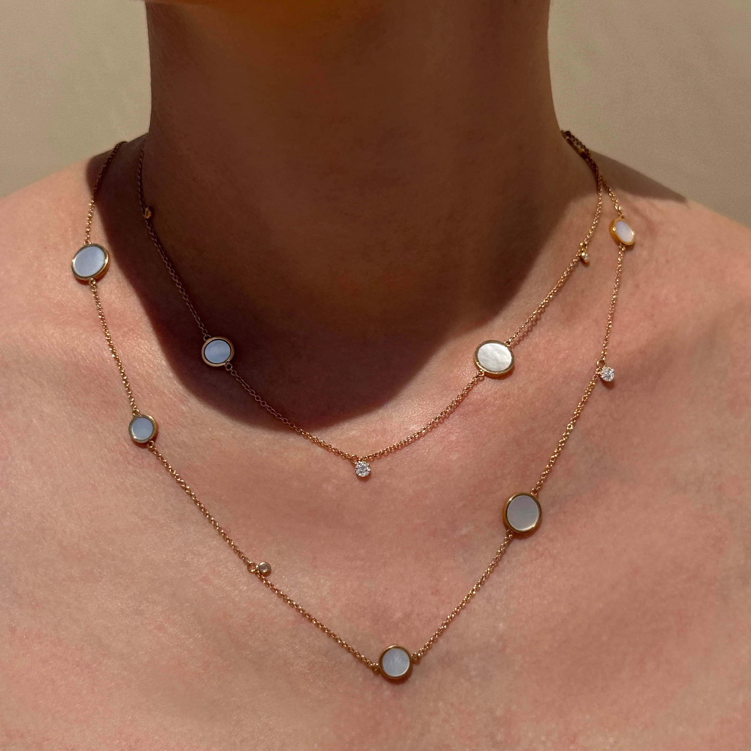 CLASSIC ROSE GOLD NECKLACE - Image 4
