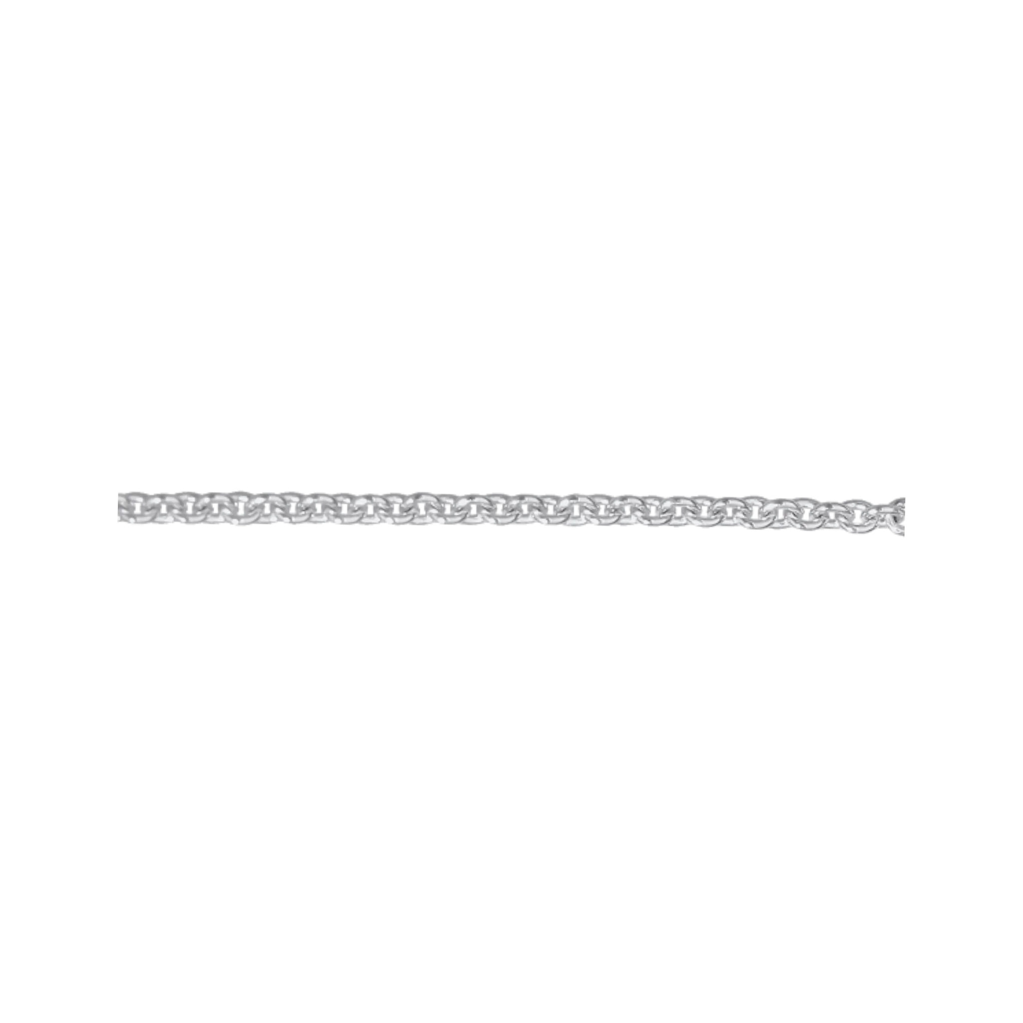 WHITE DIAMOND HALO NECKLACE - Image 3