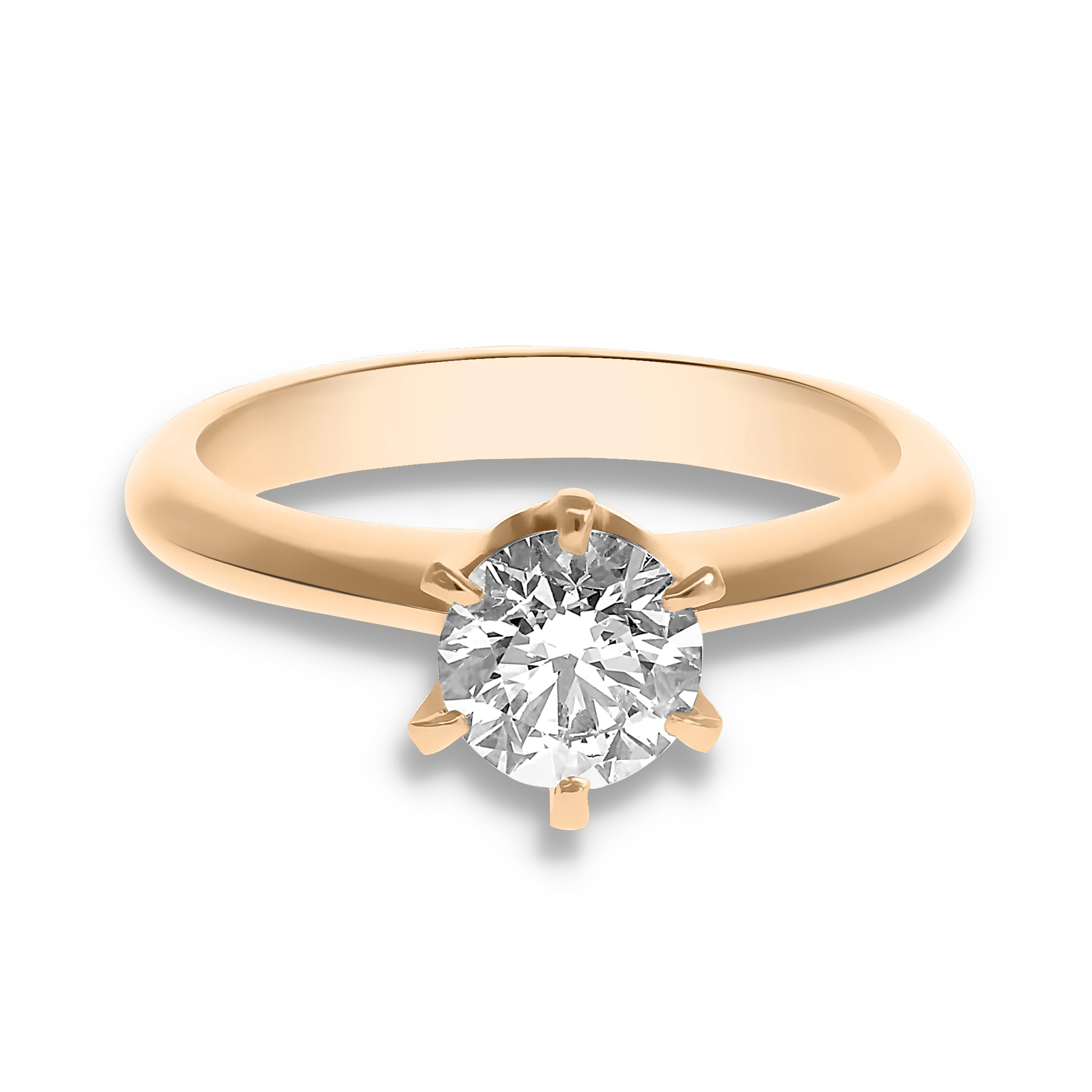 WHITE DIAMOND SOLITAIRE RING - Image 2