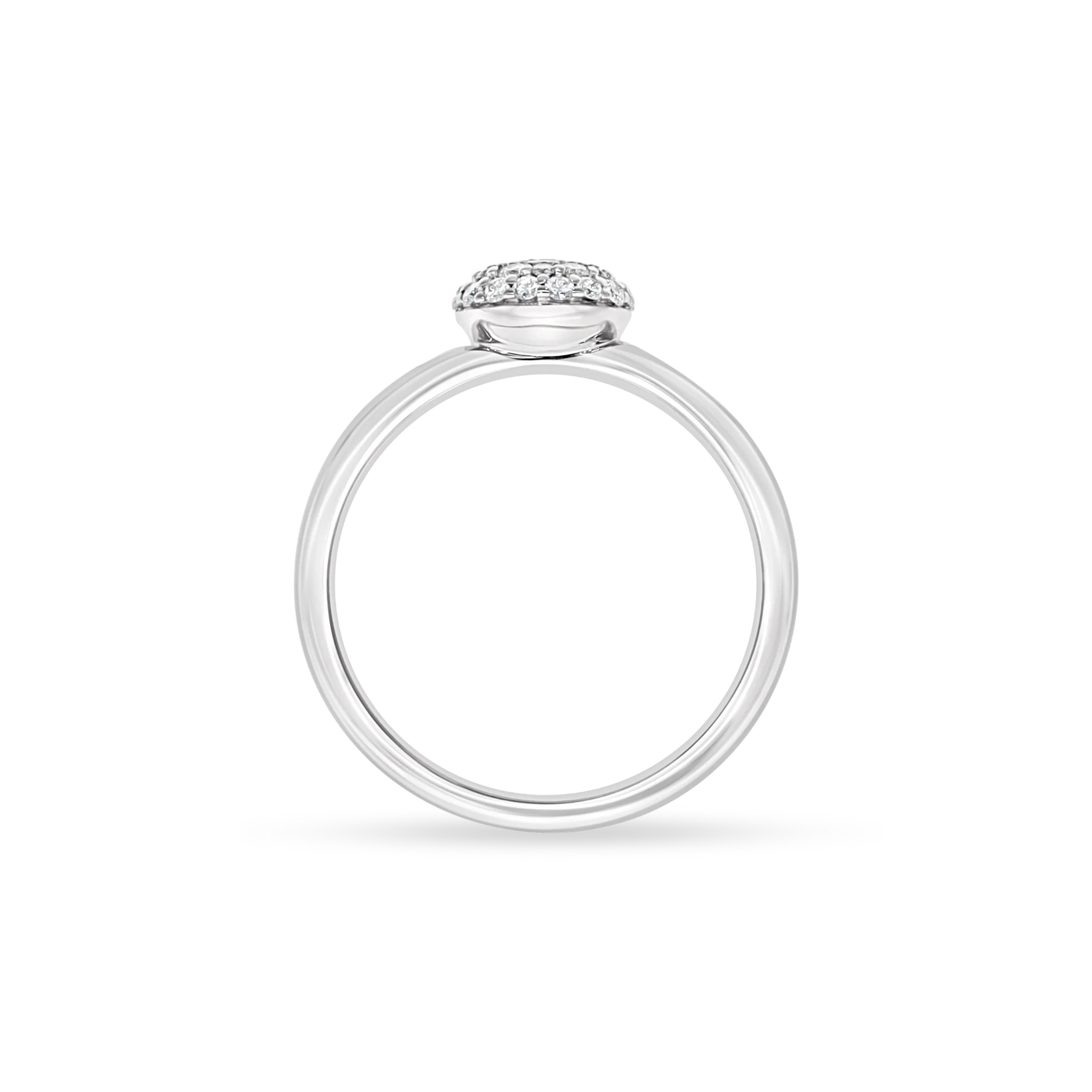 WHITE DIAMOND CLUSTER RING - Image 3