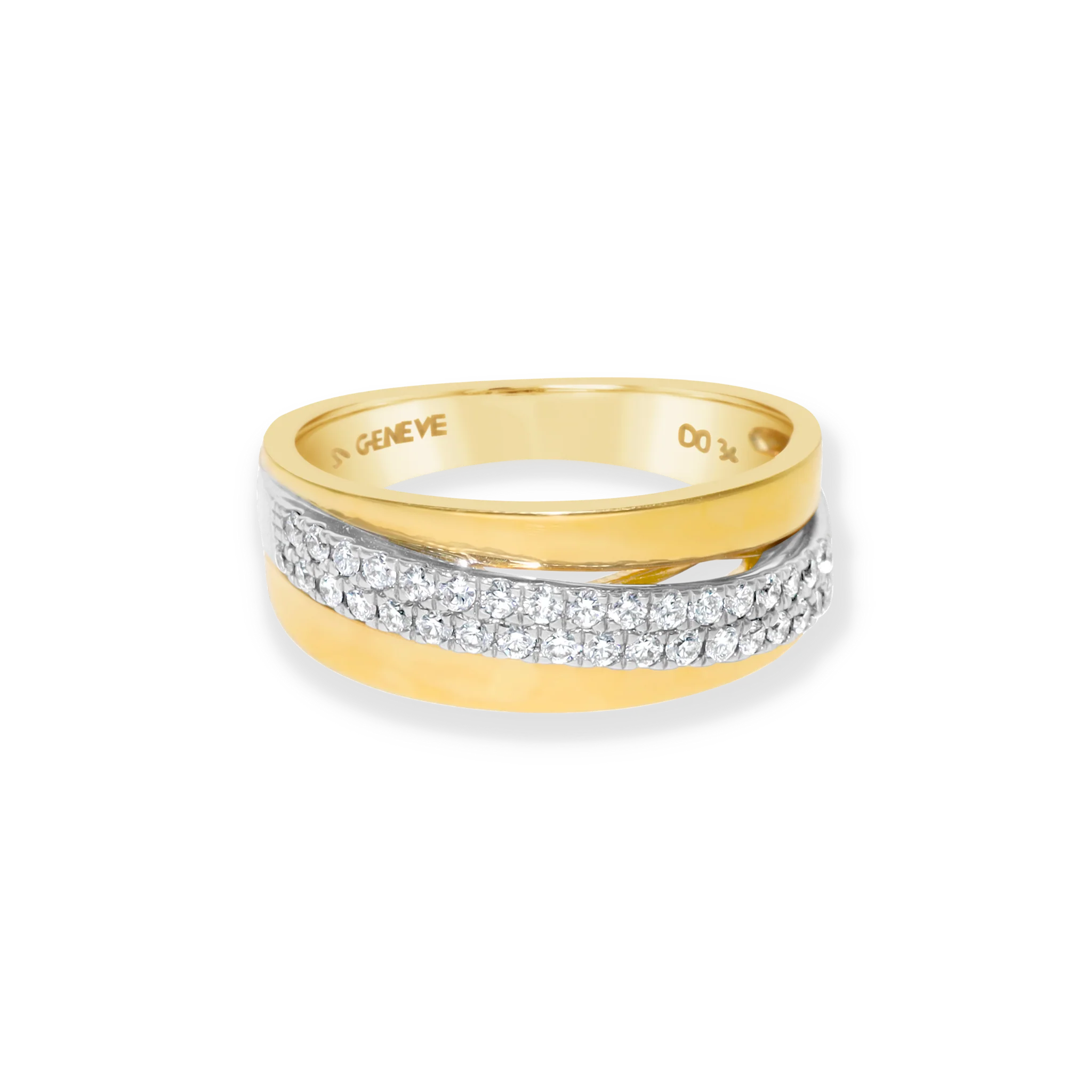 DIAMOND HALF ETERNITY RING - Image 2