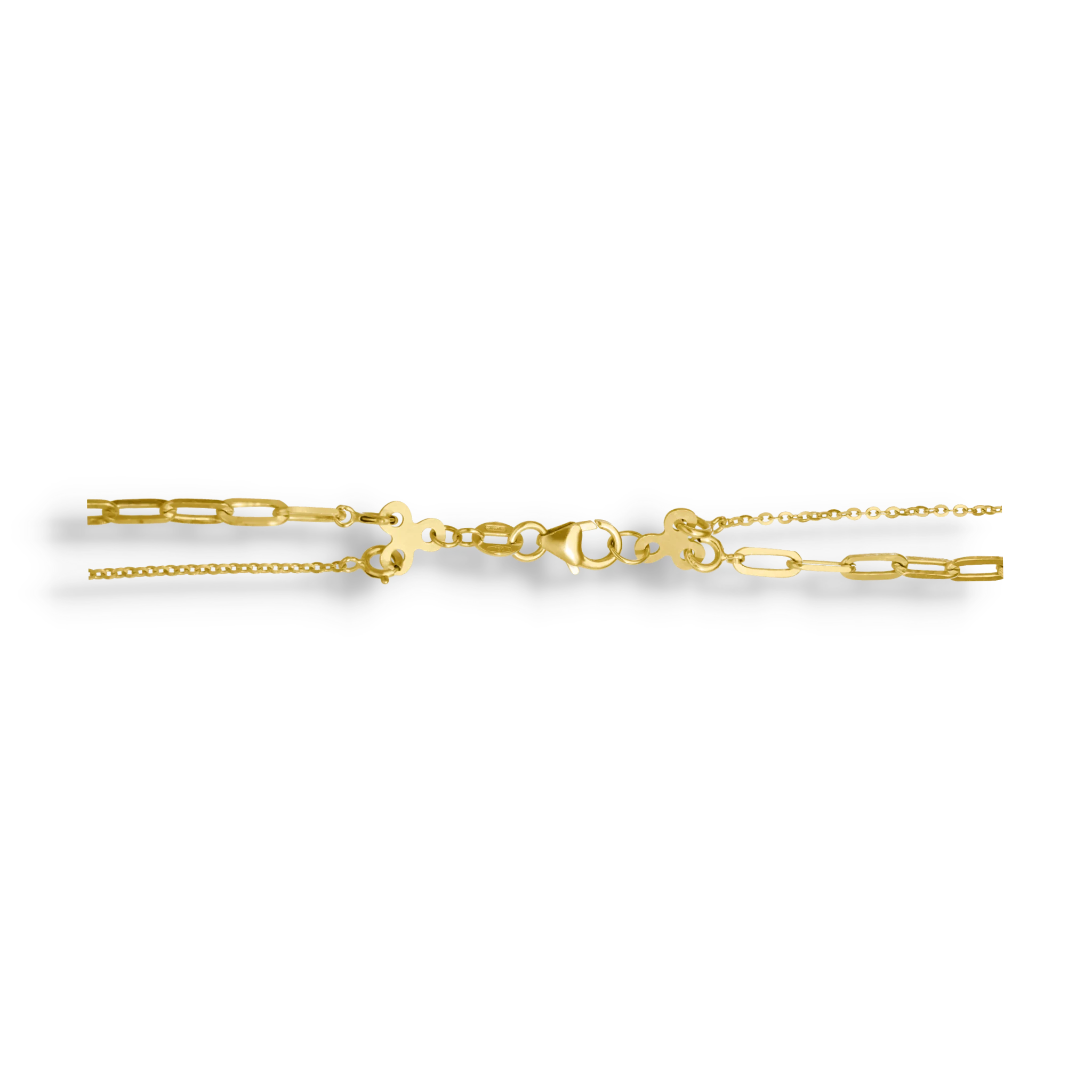 YELLOW GOLD CHAIN NECKLACE - Image 3