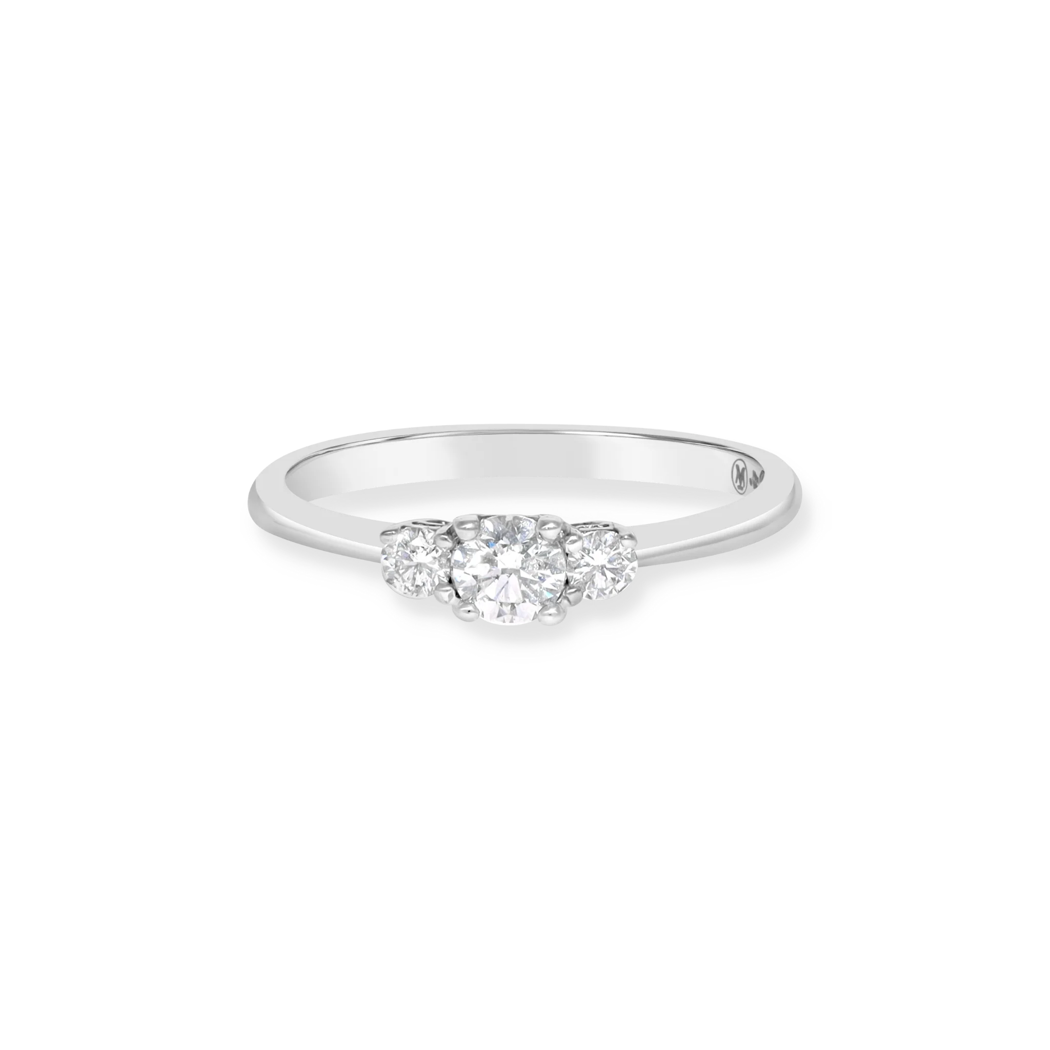 DIAMOND THREE STONES RING - Image 2