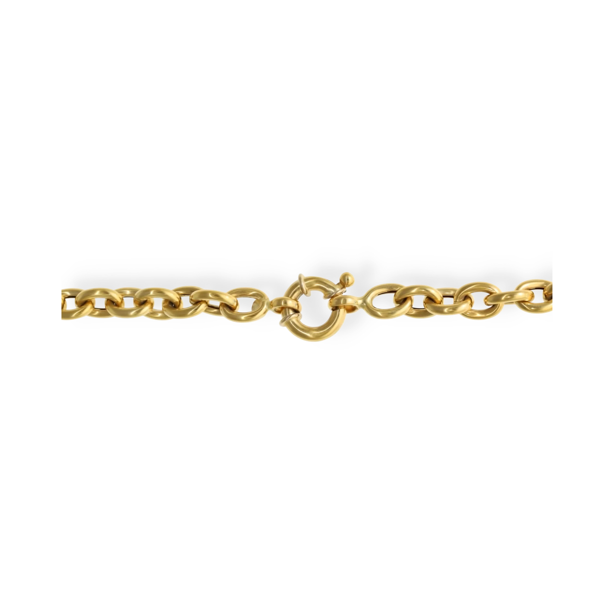 YELLOW GOLD CHAIN NECKLACE - Image 3