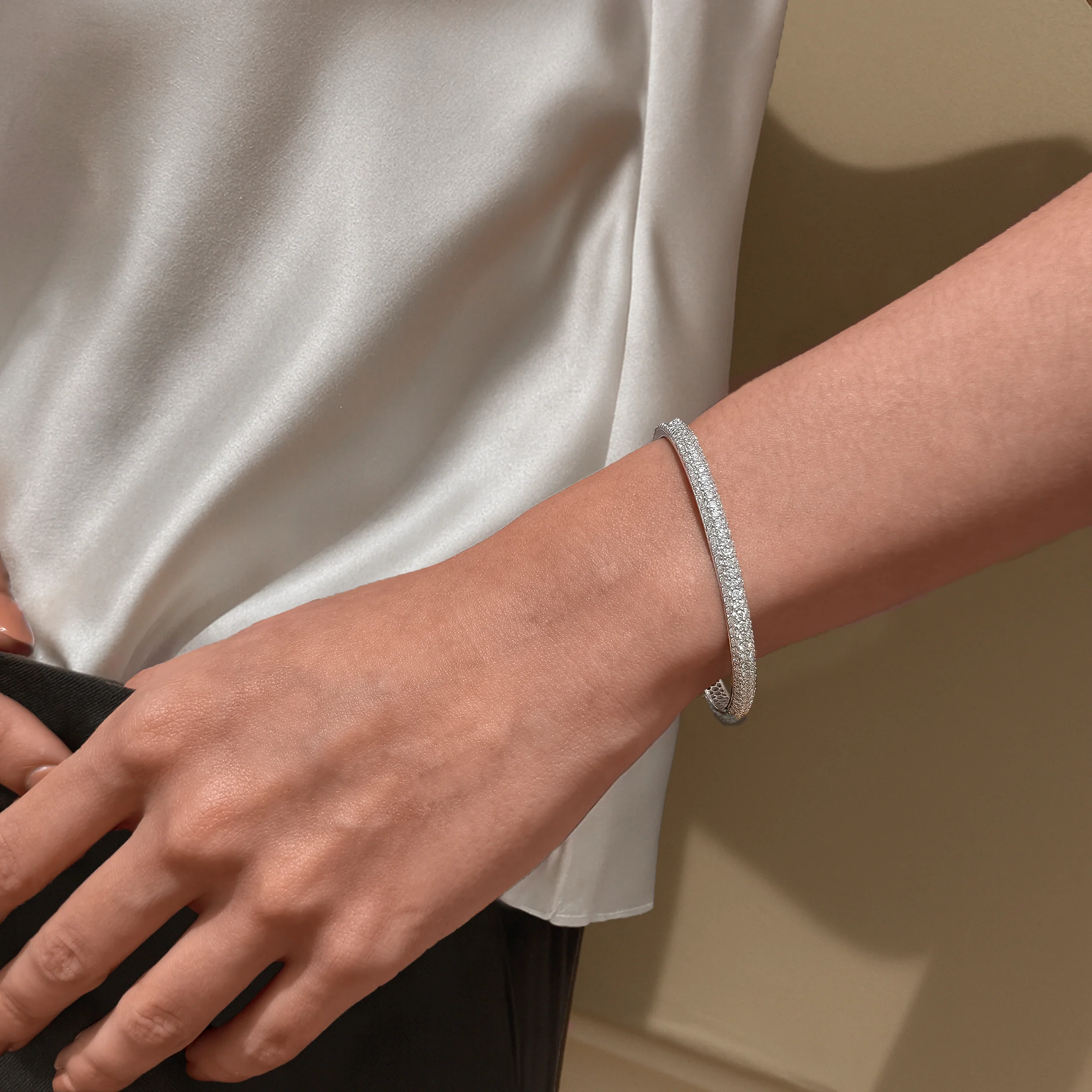 WHITE DIAMOND BRACELET BRACELET - Image 5