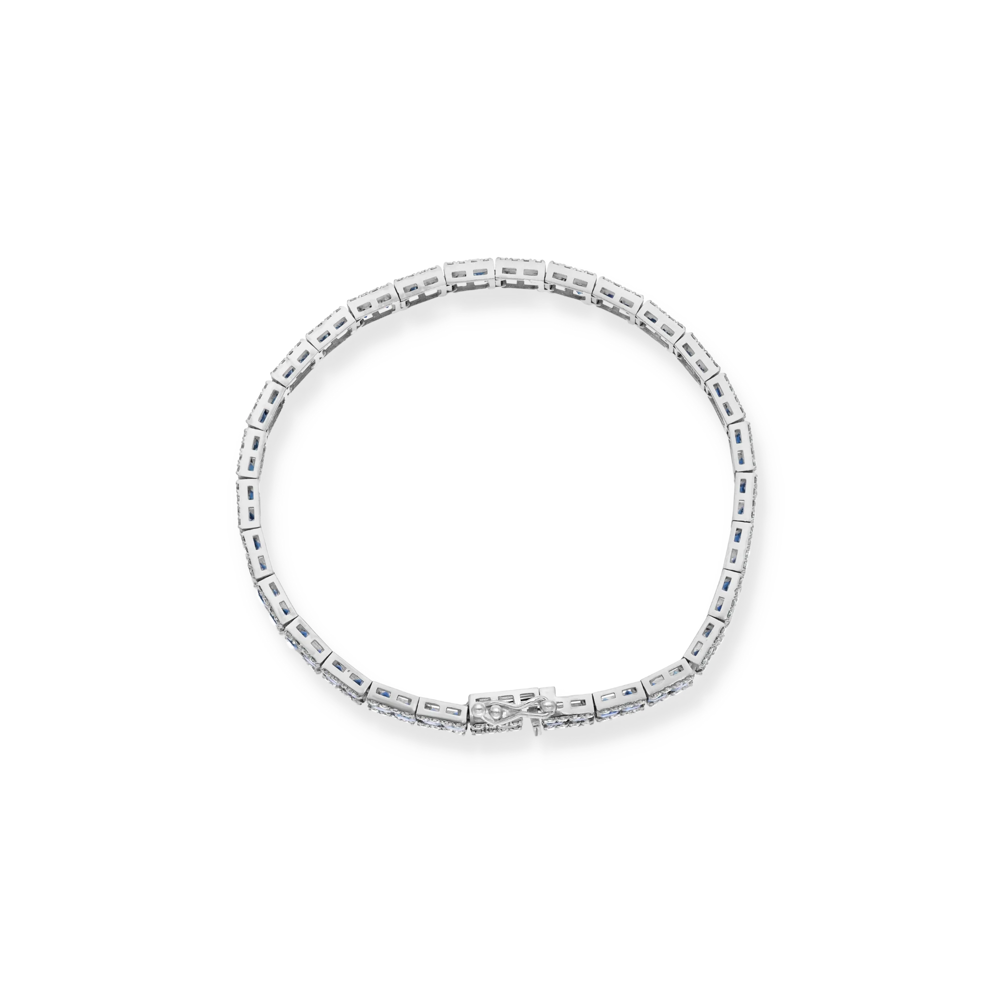 WHITE GOLD TENNIS BRACELET - Image 3