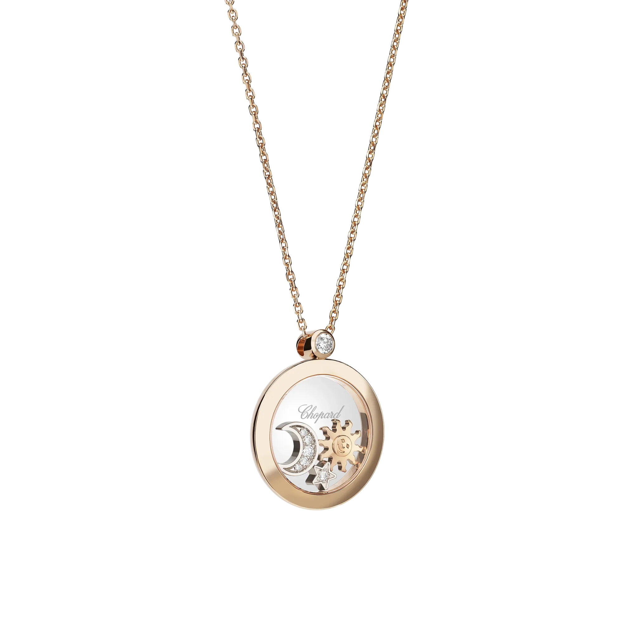 HAPPY SUN, MOON AND STARS NECKLACE - Image 2