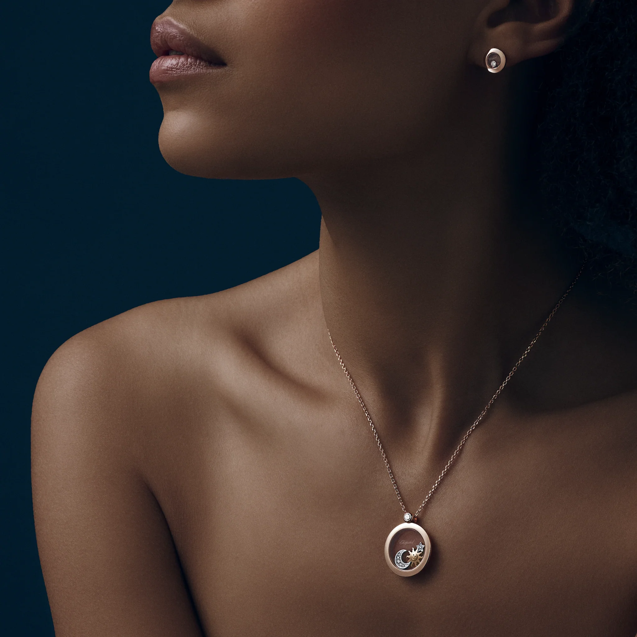 HAPPY SUN, MOON AND STARS NECKLACE - Image 4