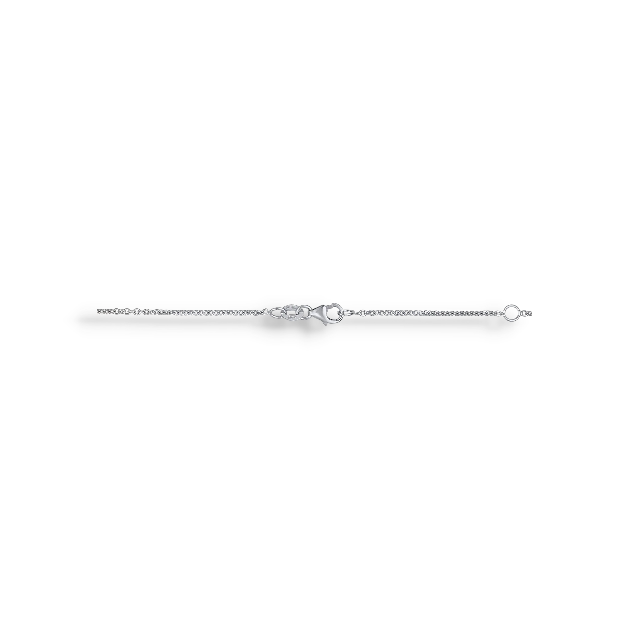 WHITE GOLD CHAIN NECKLACE - Image 3