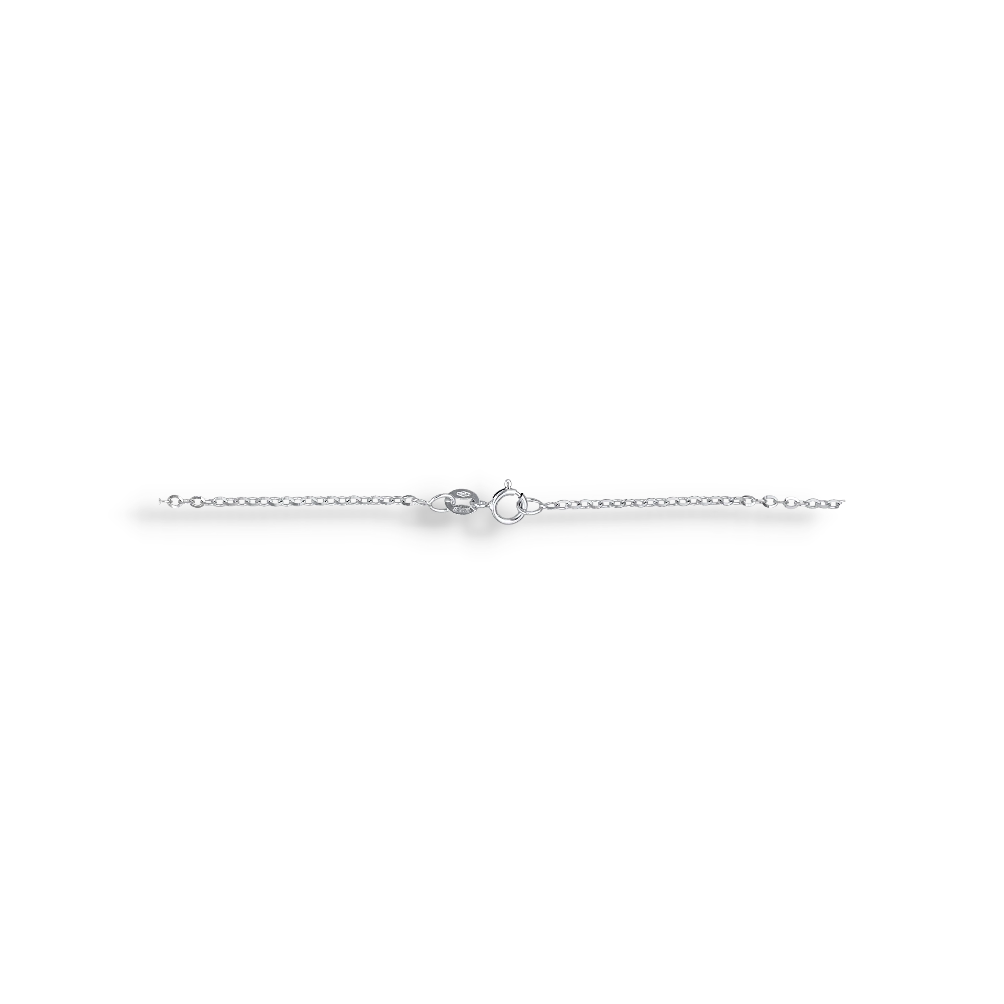 WHITE GOLD CHAIN NECKLACE - Image 3