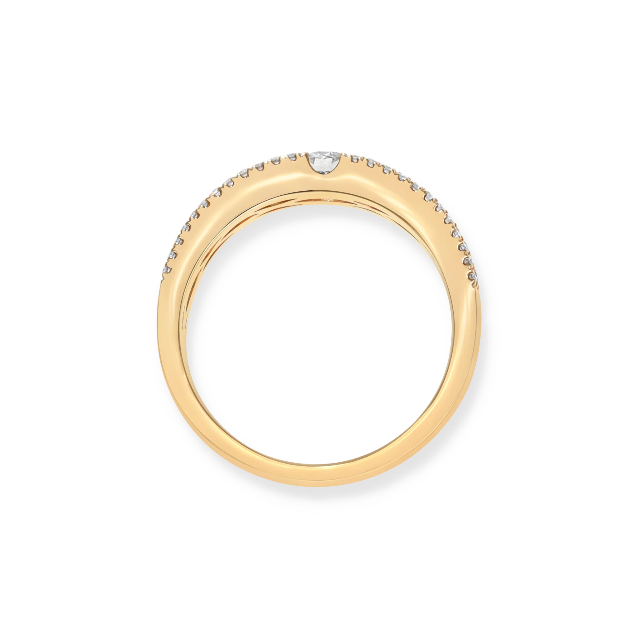 WHITE DIAMOND SOLITAIRE RING - Image 3