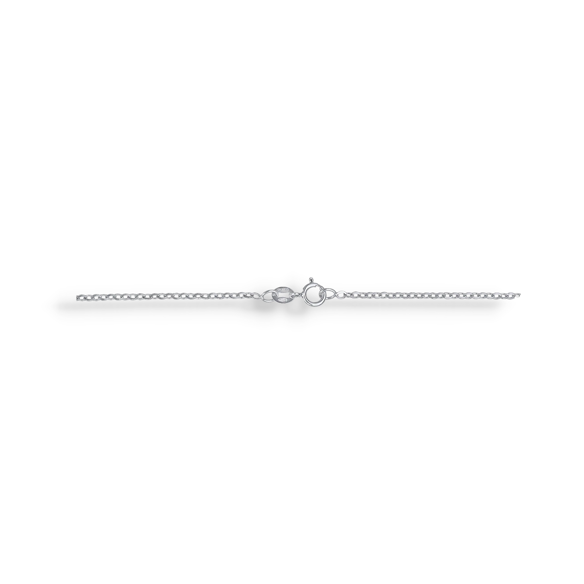 WHITE GOLD CHAIN NECKLACE - Image 3
