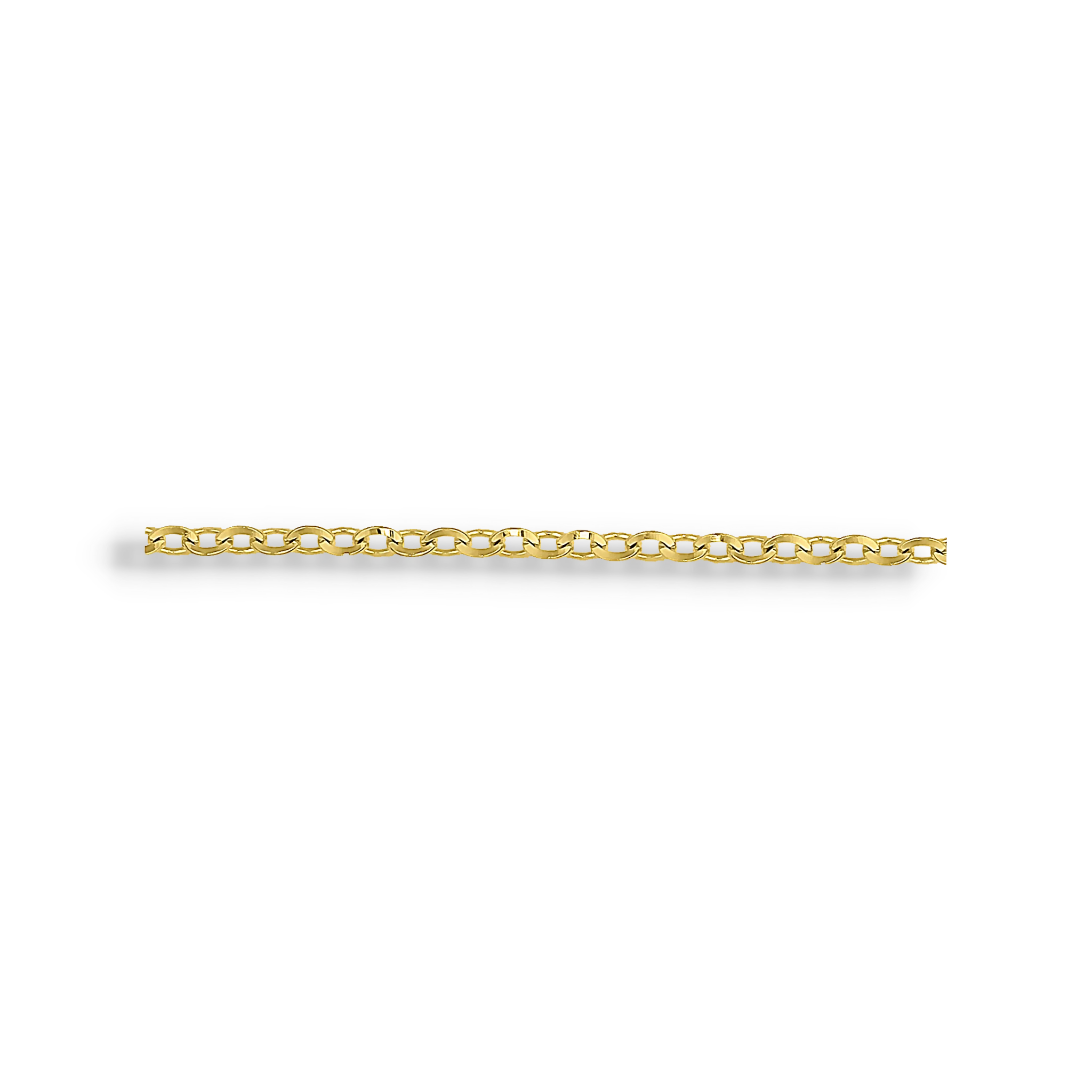 YELLOW GOLD CHAIN NECKLACE - Image 2
