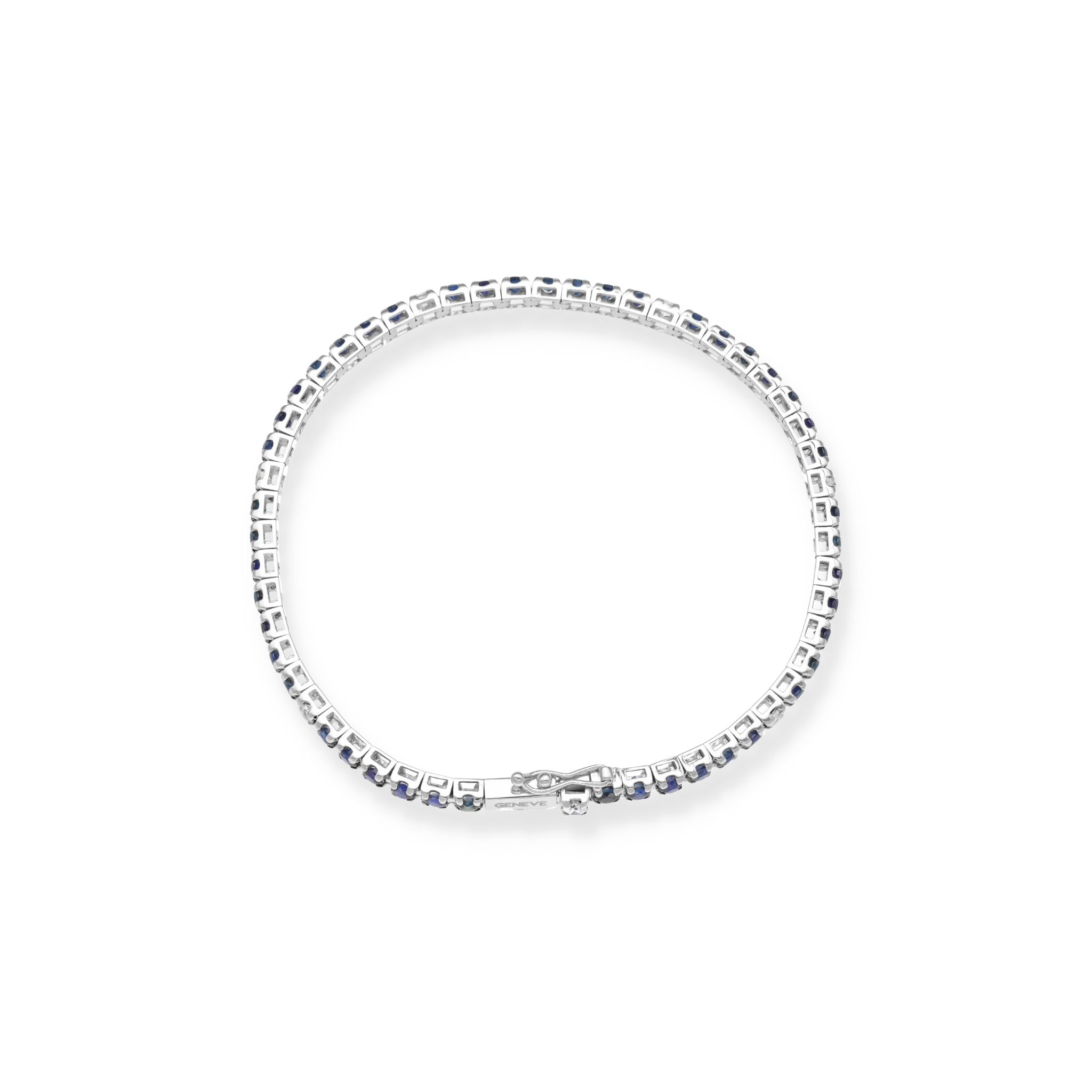 WHITE GOLD TENNIS BRACELET - Image 3