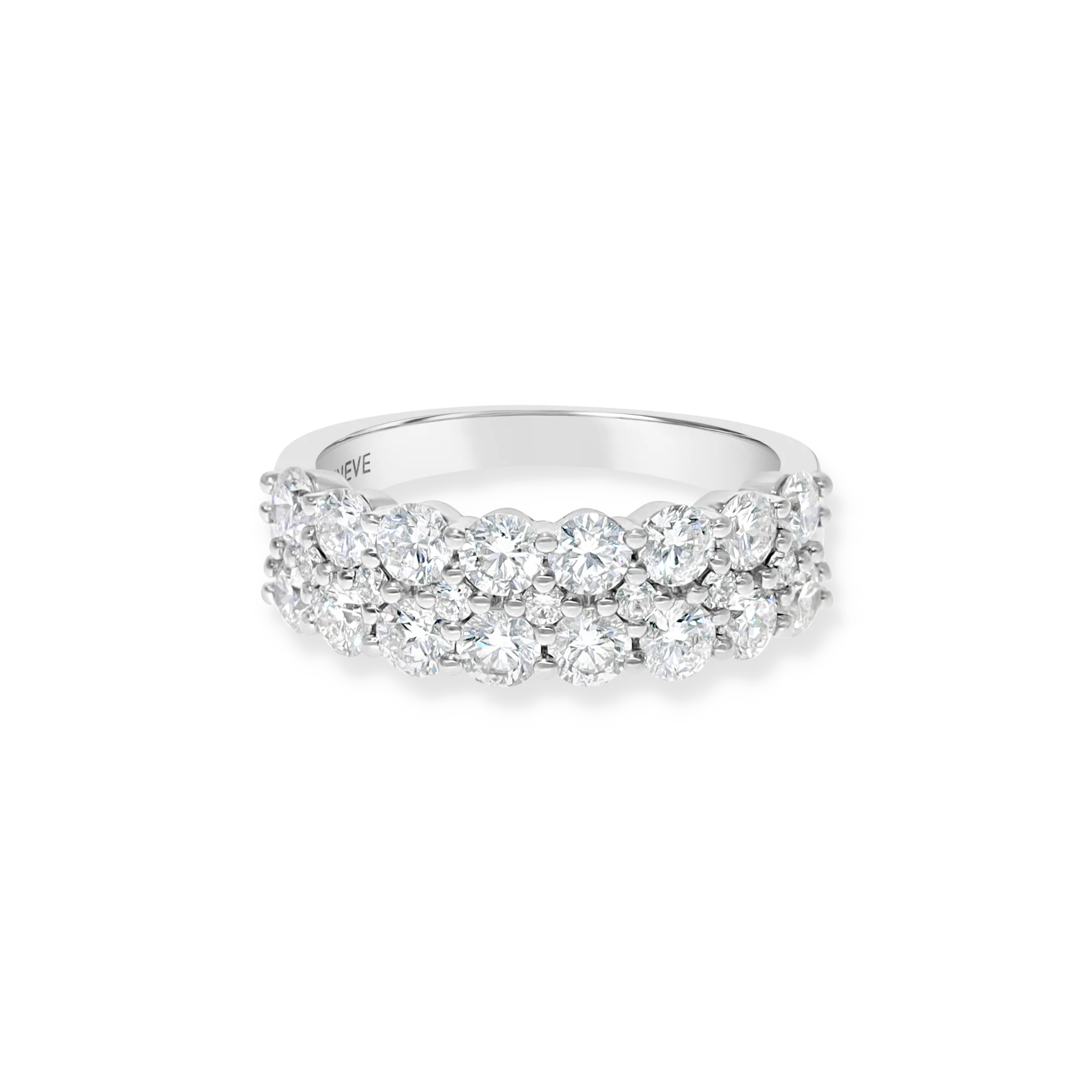 DIAMOND HALF ETERNITY RING - Image 2