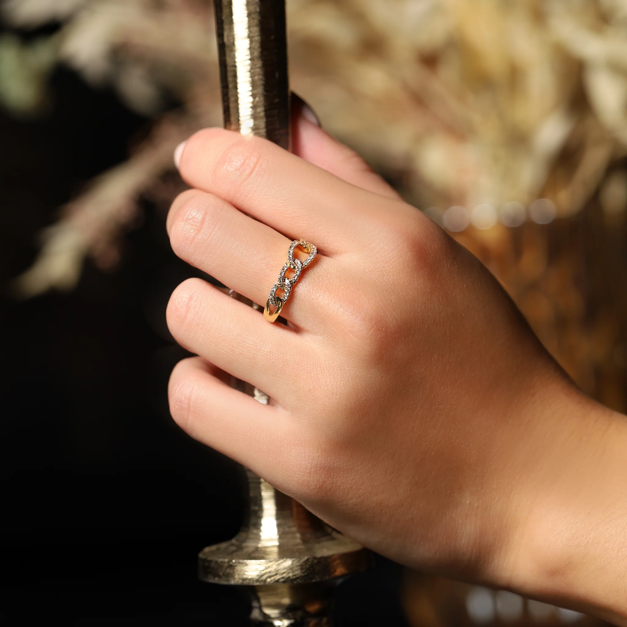HALF ETERNITY TWIST RING - Image 2