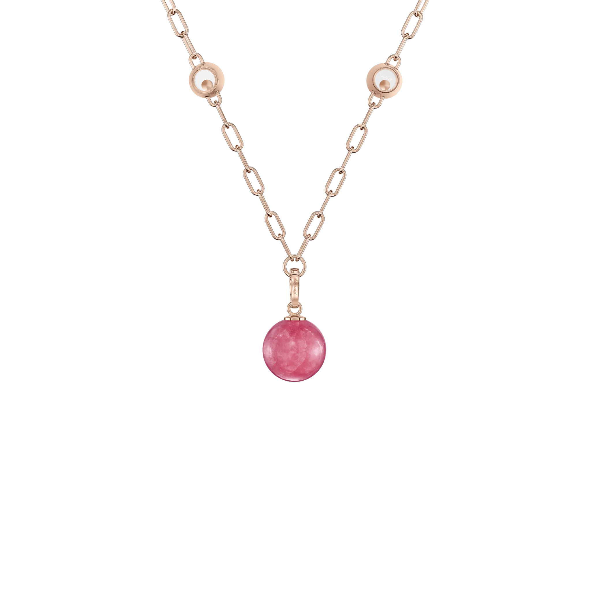 HAPPY DIAMONDS PLANET NECKLACE - Image 2