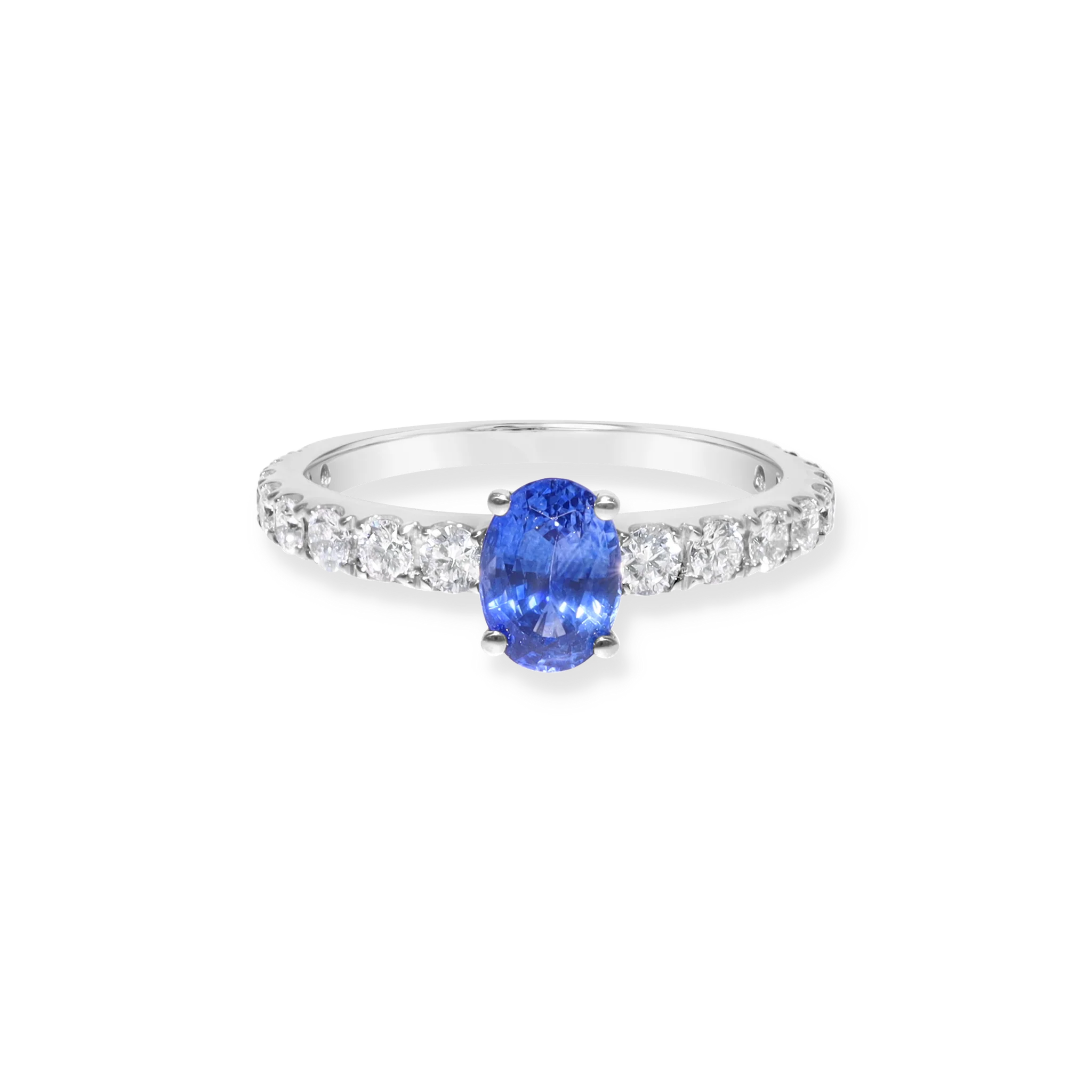 WHITE GOLD ENGAGEMENT RING - Image 2