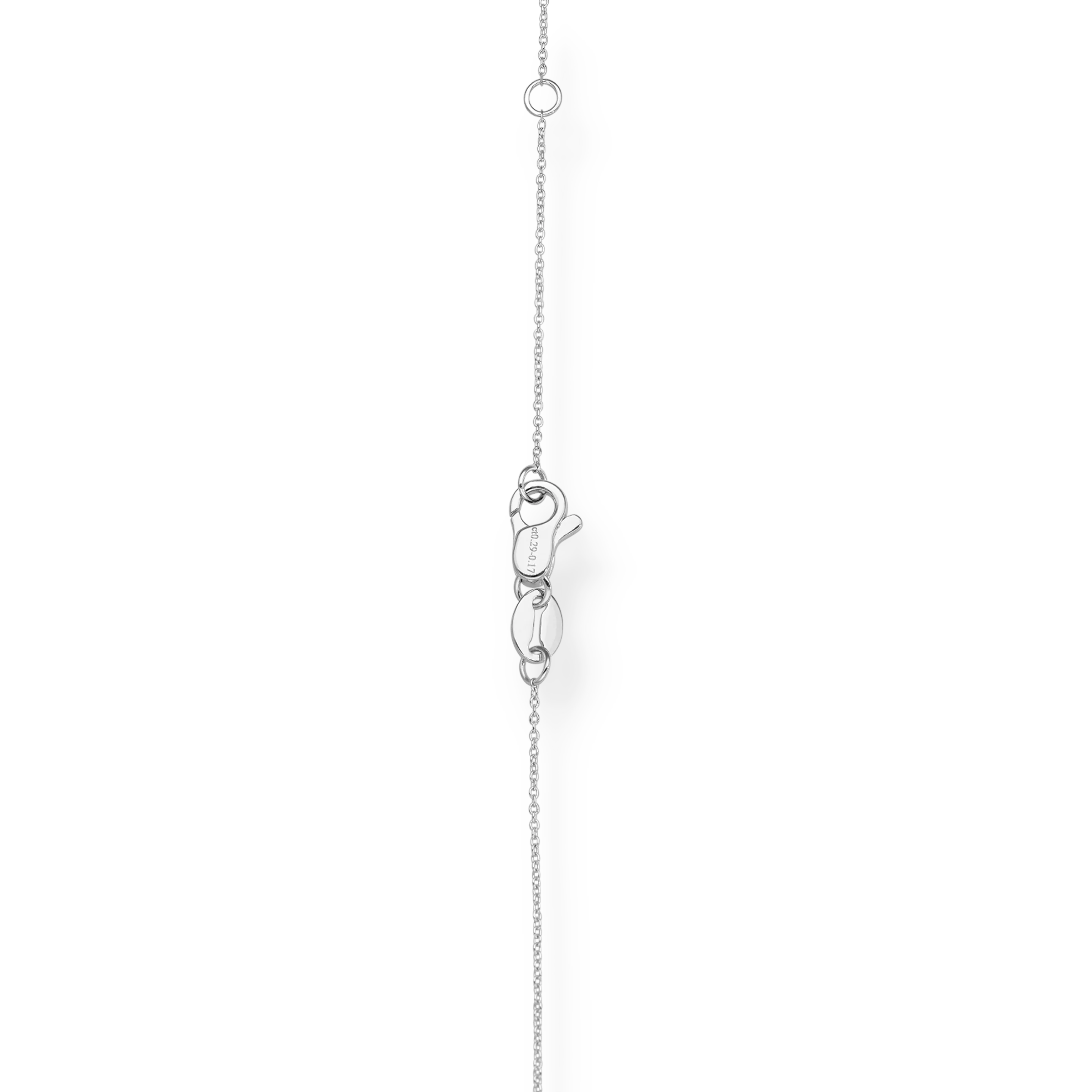 WHITE GOLD HEART NECKLACE - Image 2