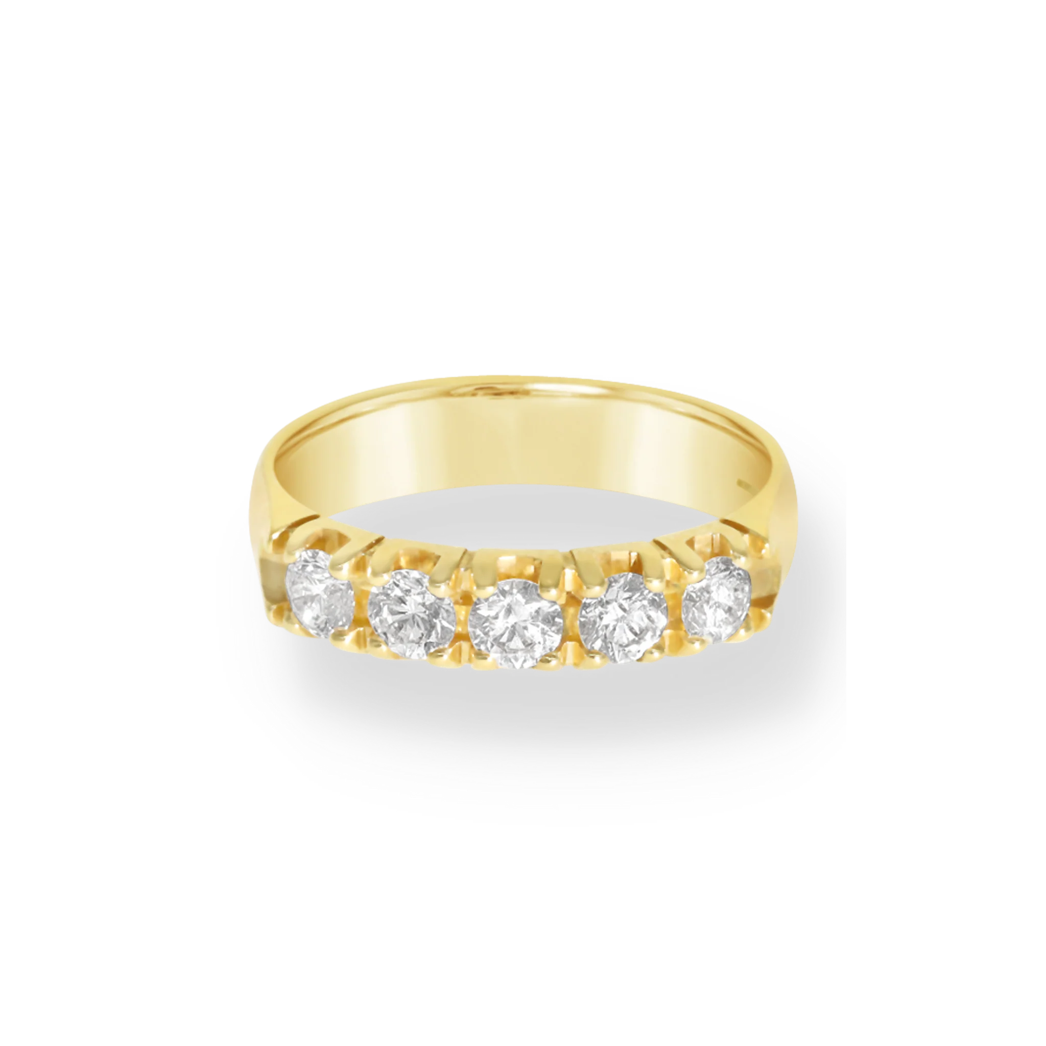 FIVE STONES DIAMOND RING - Image 2