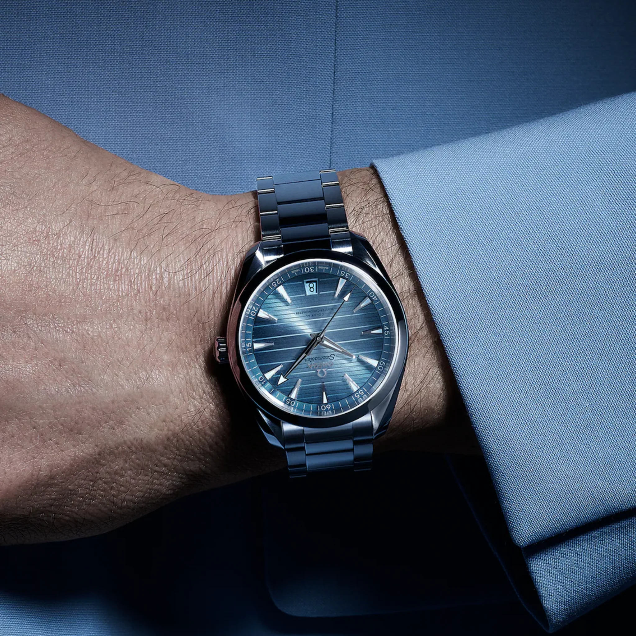 SEAMASTER SUMMER BLUE AQUA TERRA 150M CO AXIAL MASTER CHRONOMETER - Image 7