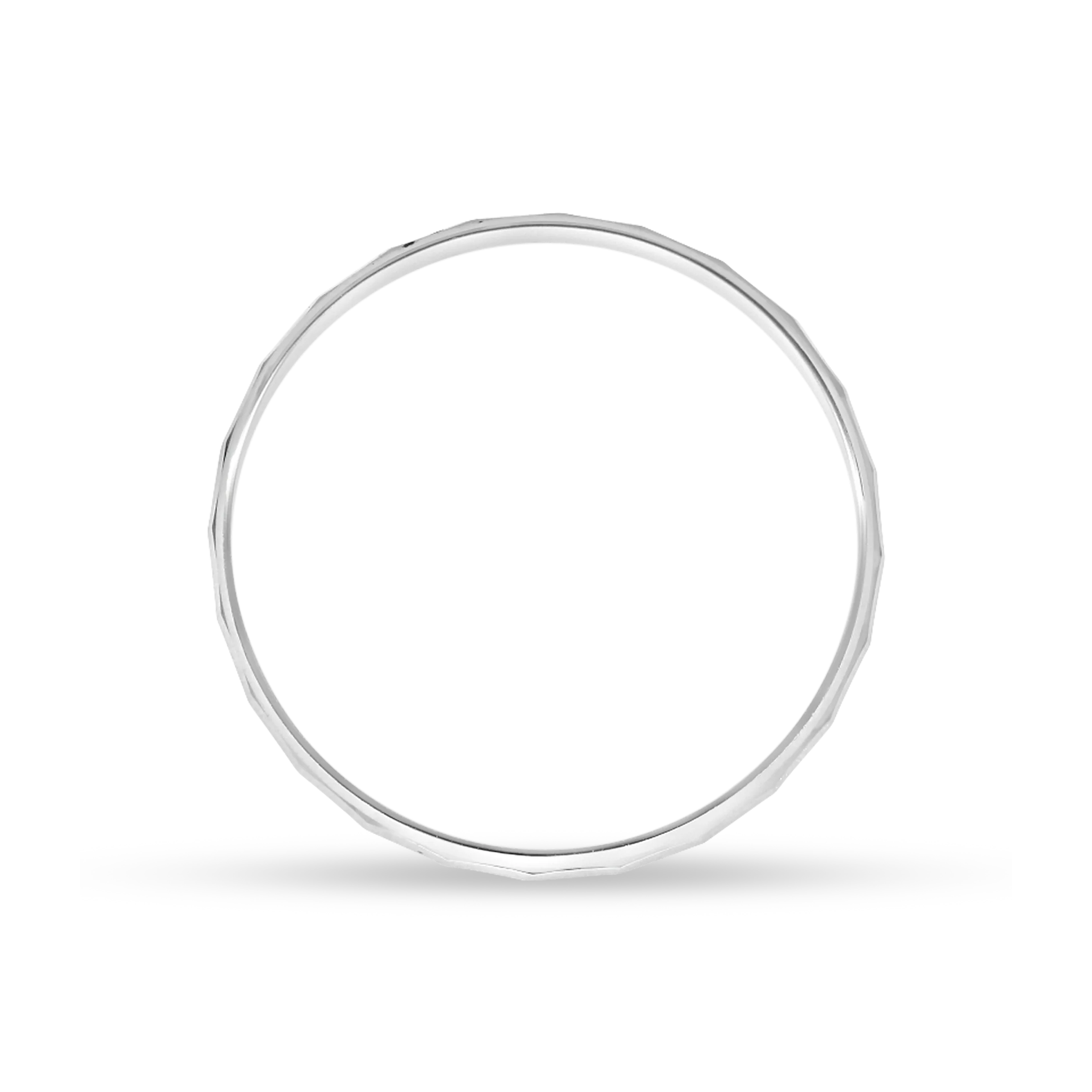 WHITE GOLD WEDDING RING - Image 3