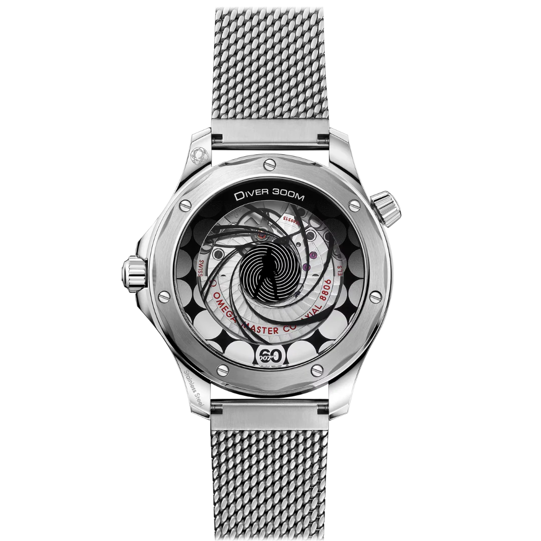 SEAMASTER DIVER 300M CO AXIAL CHRONOMETER JAMES BOND 60TH ANNIVERSARY - Image 4