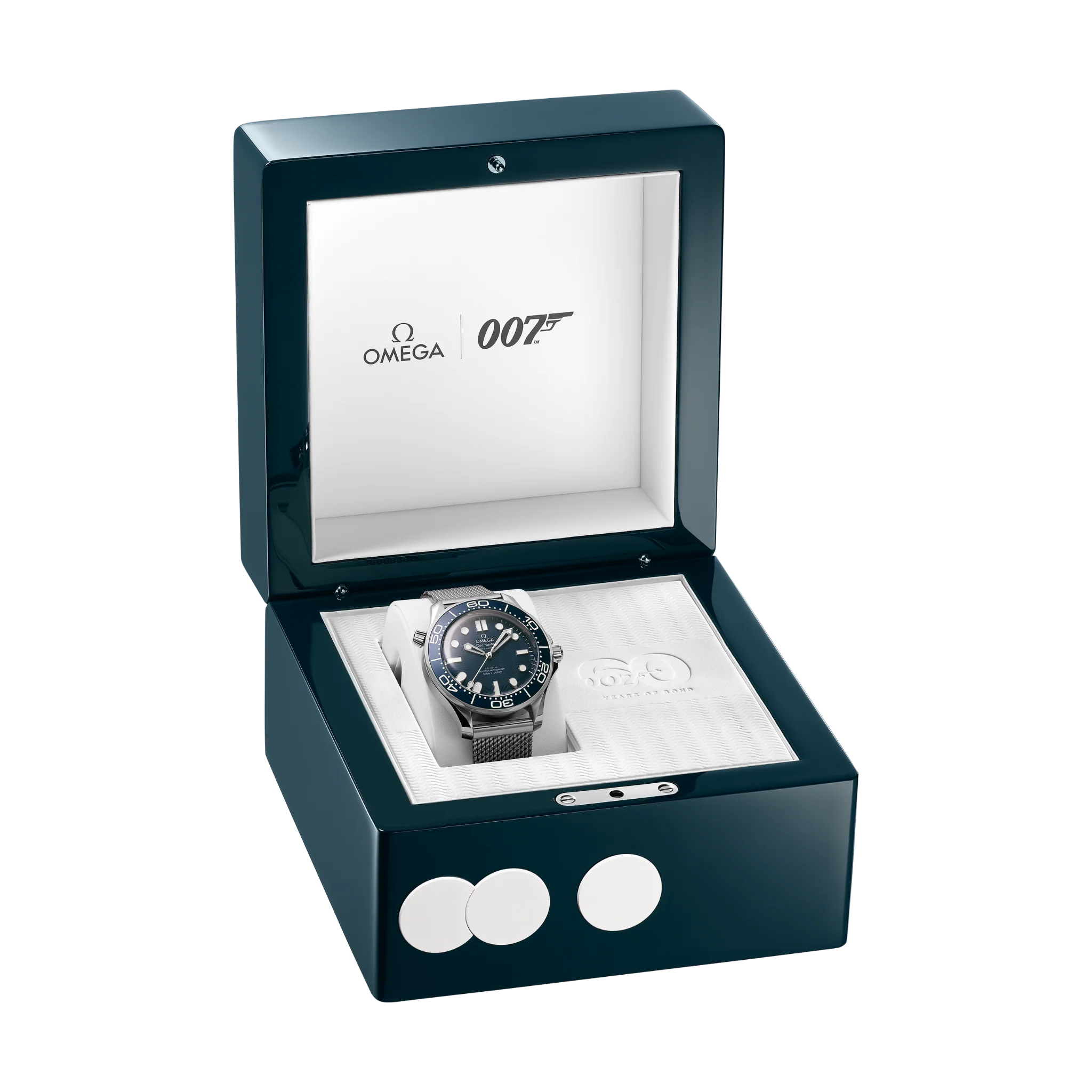 SEAMASTER DIVER 300M CO AXIAL CHRONOMETER JAMES BOND 60TH ANNIVERSARY - Image 7