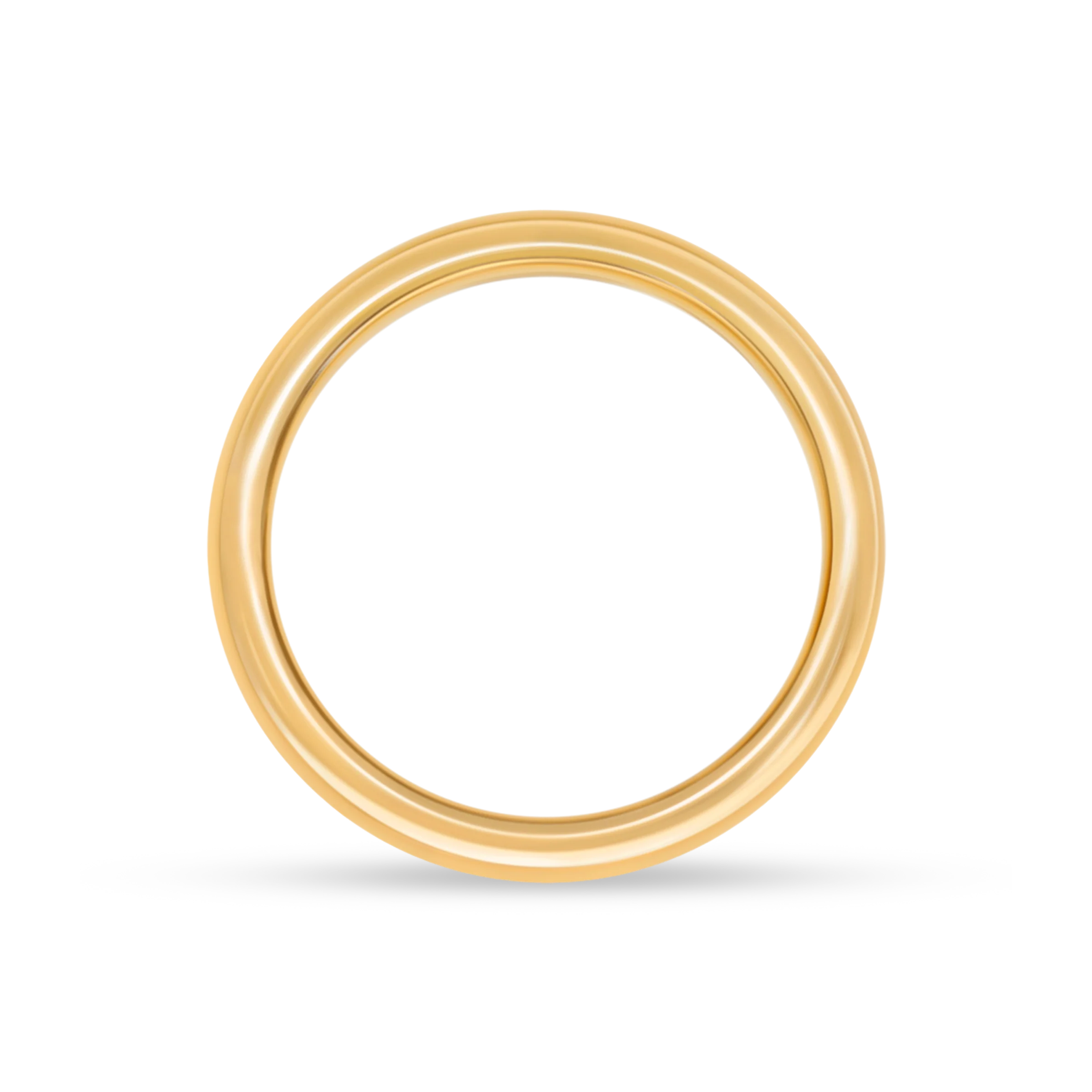 YELLOW GOLD WEDDING RING - Image 3