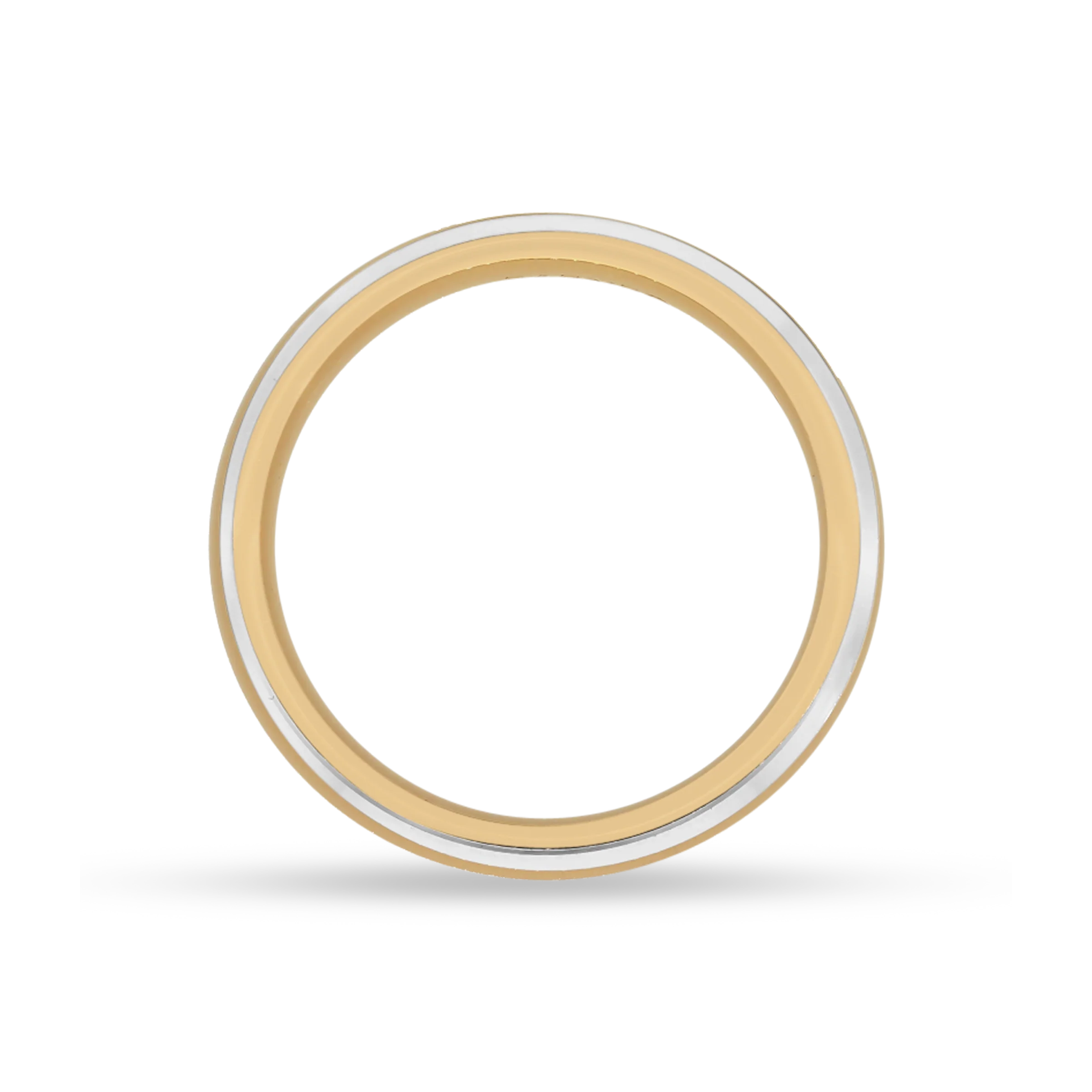 YELLOW GOLD WEDDING RING - Image 3