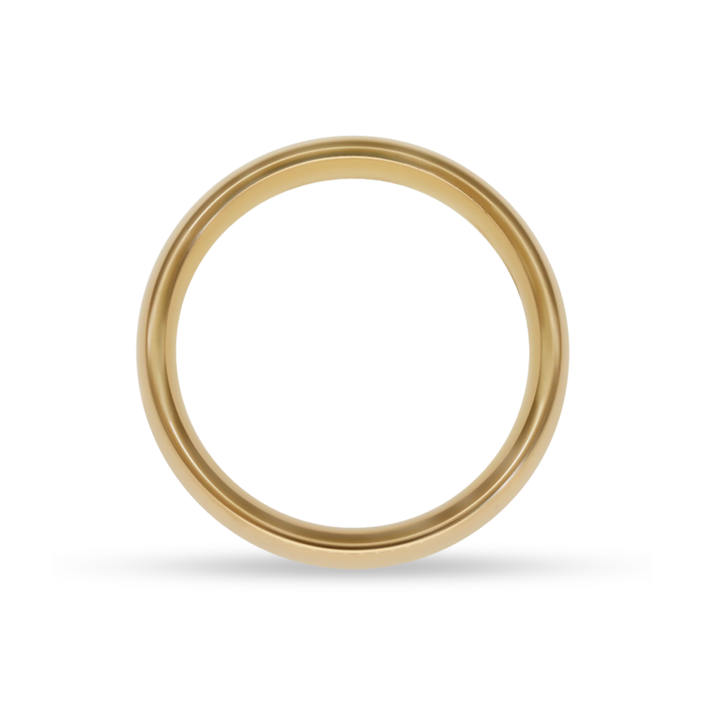 YELLOW GOLD WEDDING RING - Image 3