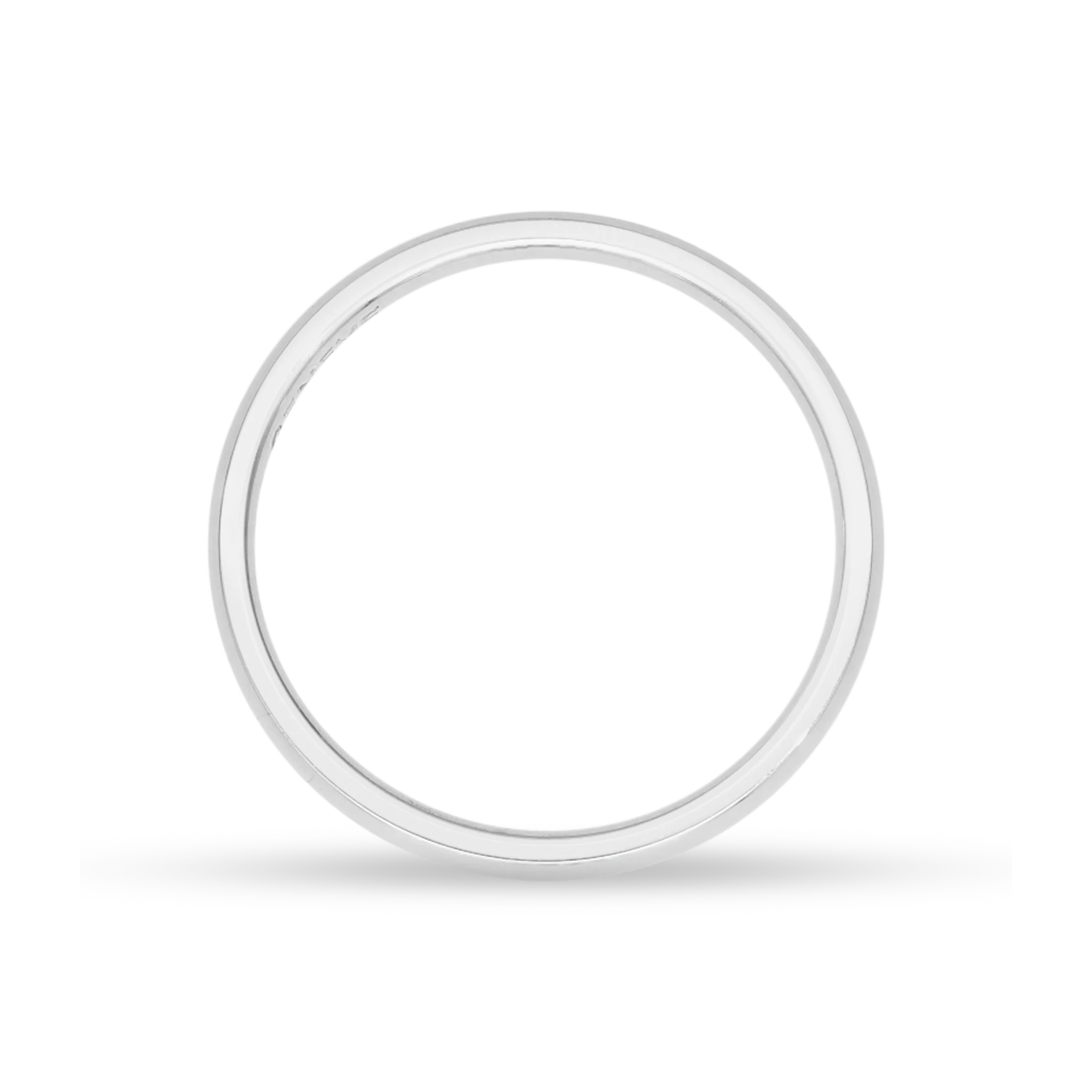 WHITE GOLD WEDDING RING - Image 3
