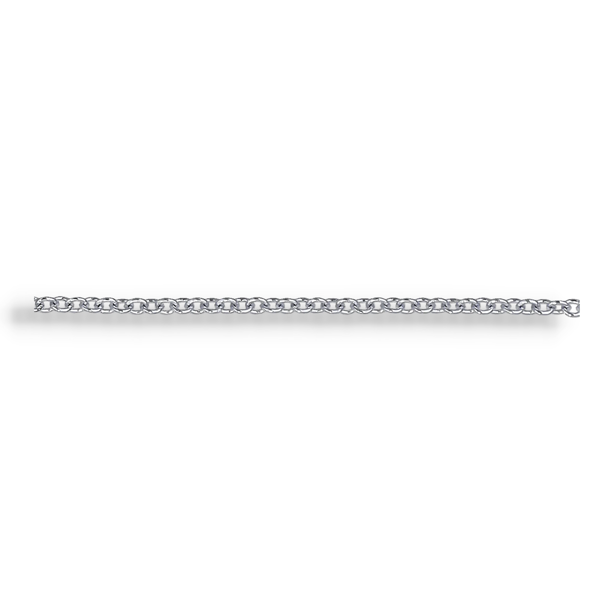 WHITE DIAMOND INITIALS NECKLACE - Image 2