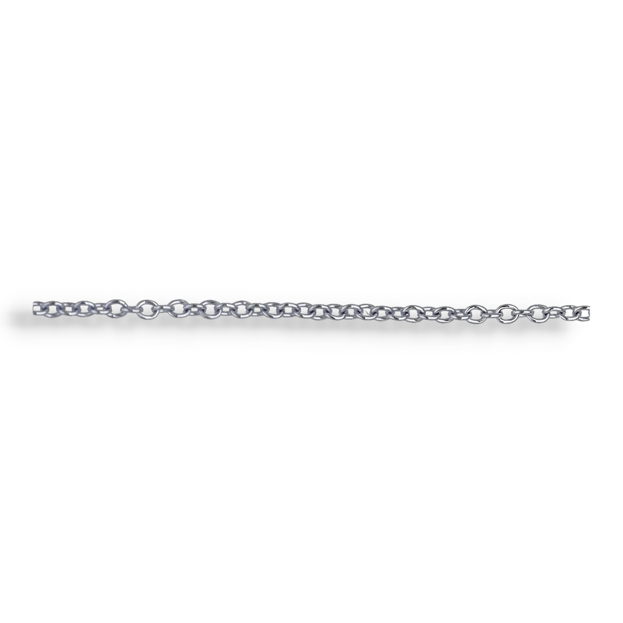 WHITE DIAMOND INITIALS NECKLACE - Image 2