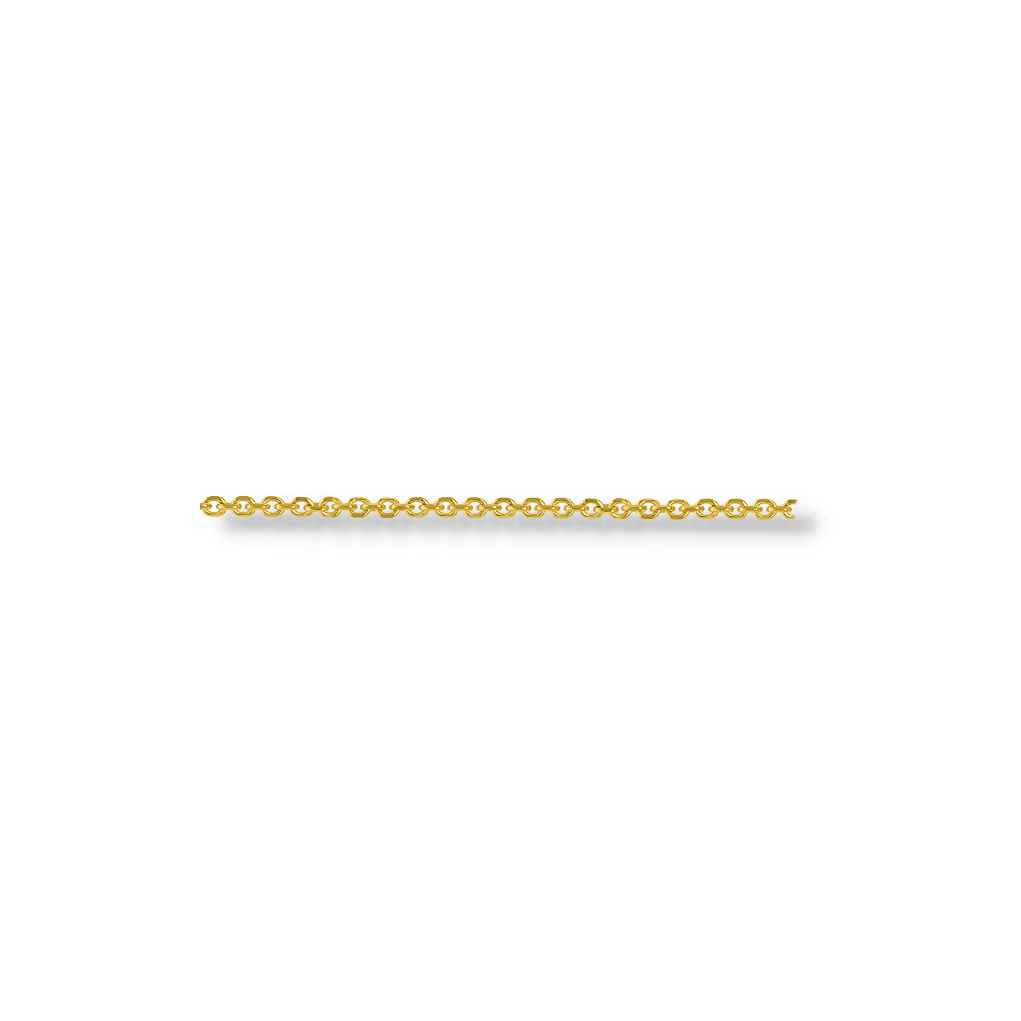 YELLOW GOLD HALO NECKLACE - Image 3
