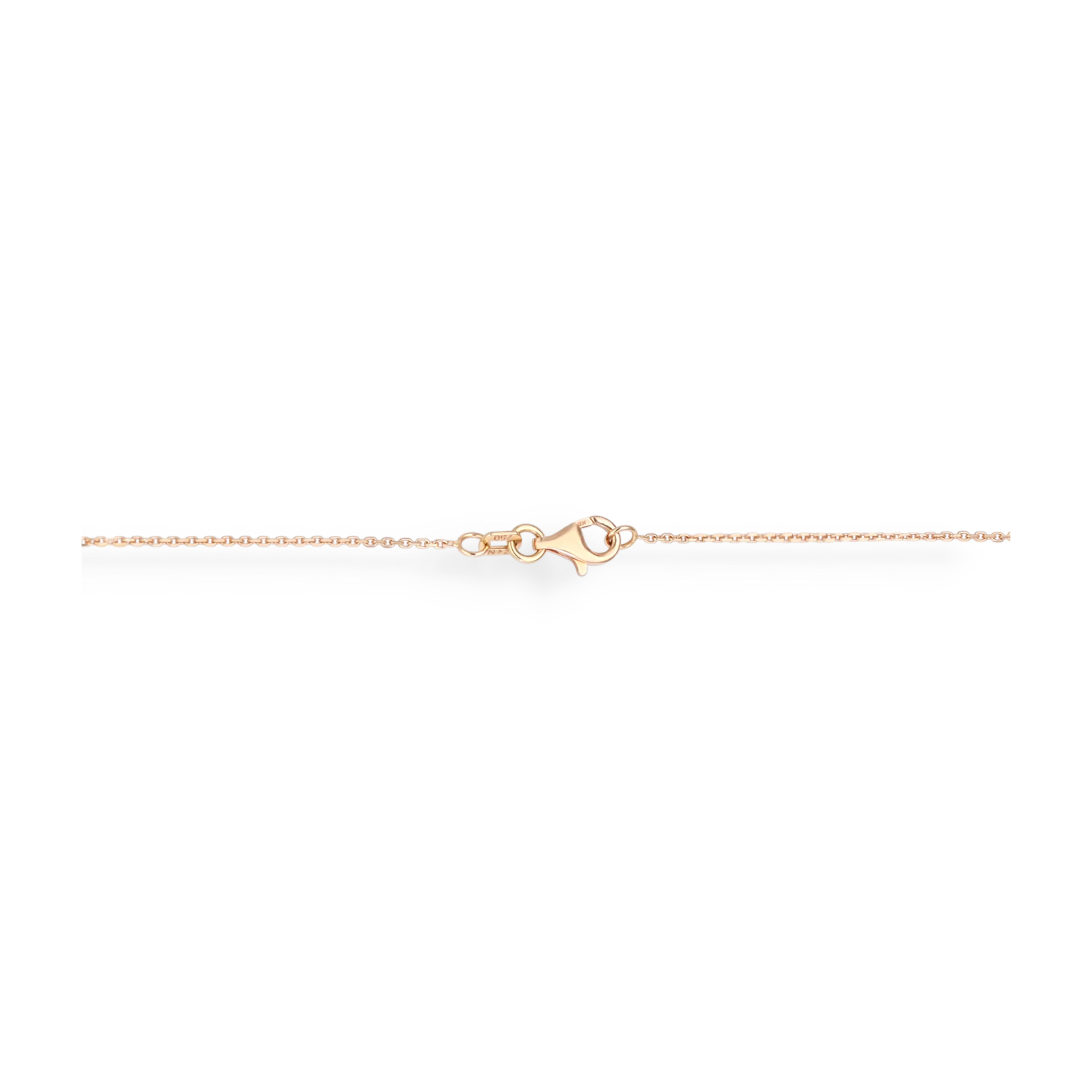 WHITE DIMAOND CLUSTER NECKLACE - Image 3