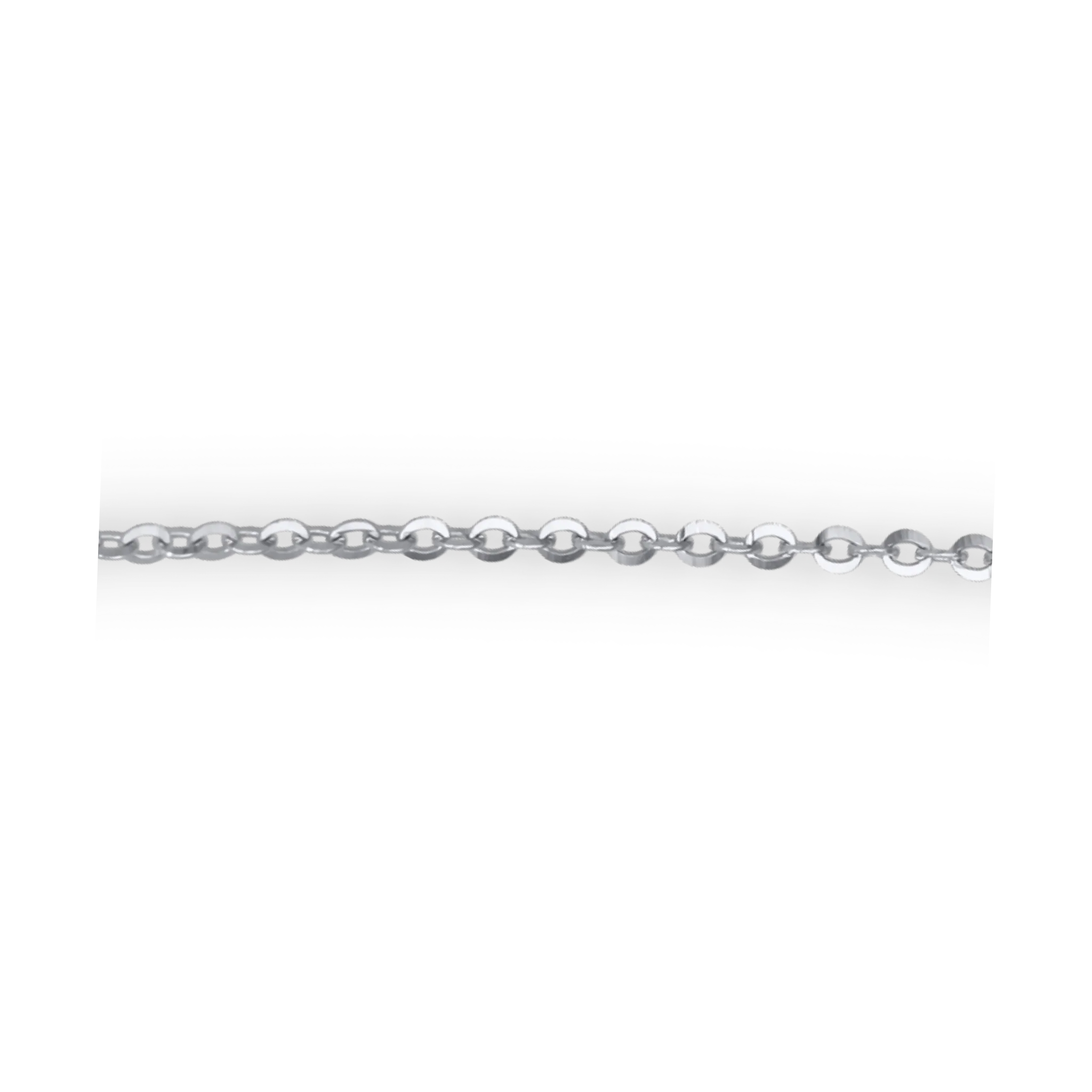 WHITE DIAMOND CLUSTER NECKLACE - Image 3