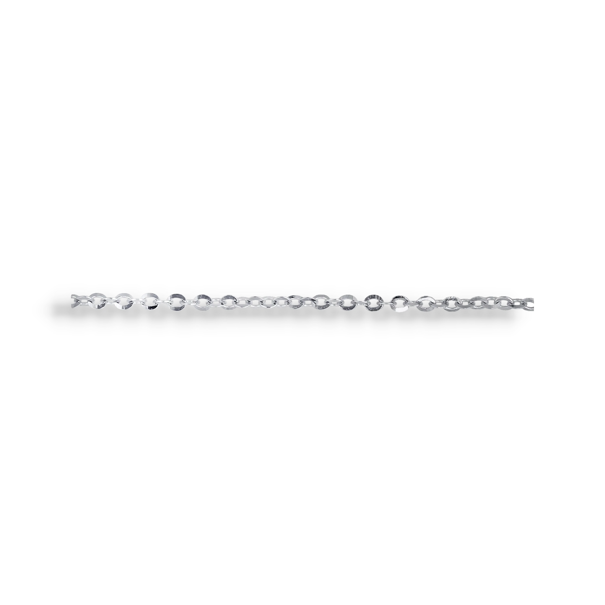 WHITE DIAMOND CLUSTER NECKLACE - Image 2