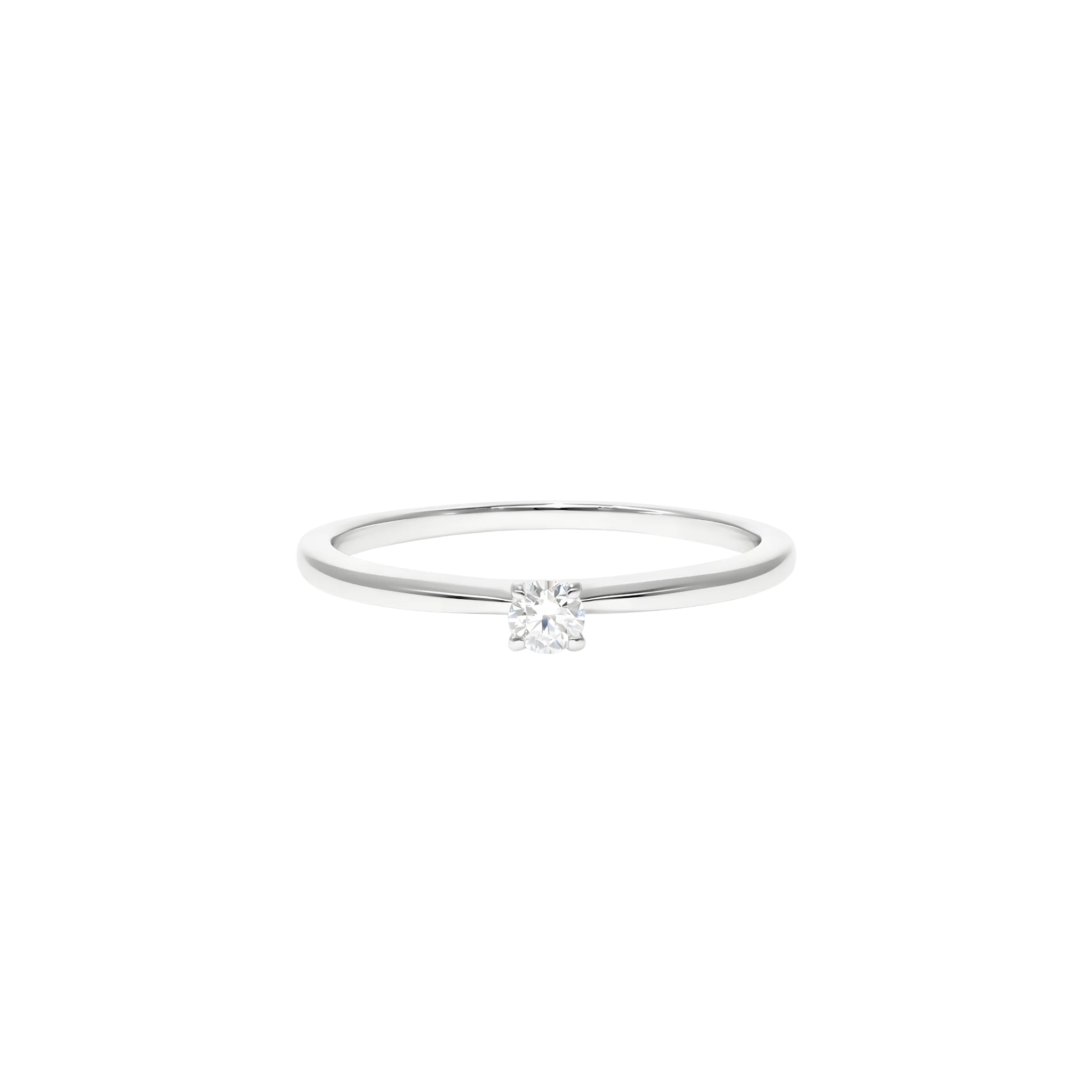 SOLITAIRE DIAMOND ENGAGEMENT RING - Image 2